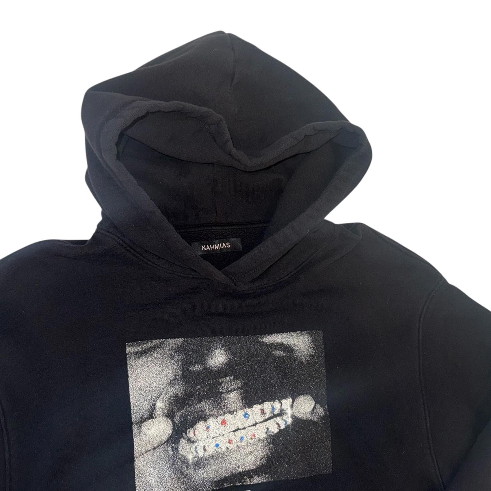 Nahmias Nahmias - Kodak Black Grillz Graphic Hoodie Sweatshirt Size US XL / EU 56 / 4 - 2 Thumbnail