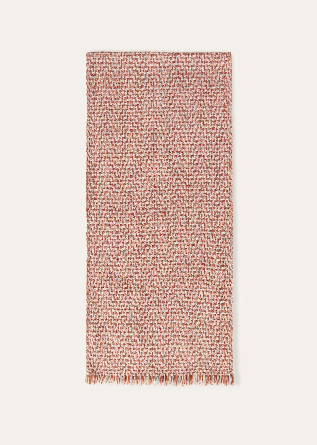 Loro Piana o1w1db10725 FAO5464 Size: OS / Chevron Scarf in Multicolor Size ONE SIZE - 1 Thumbnail
