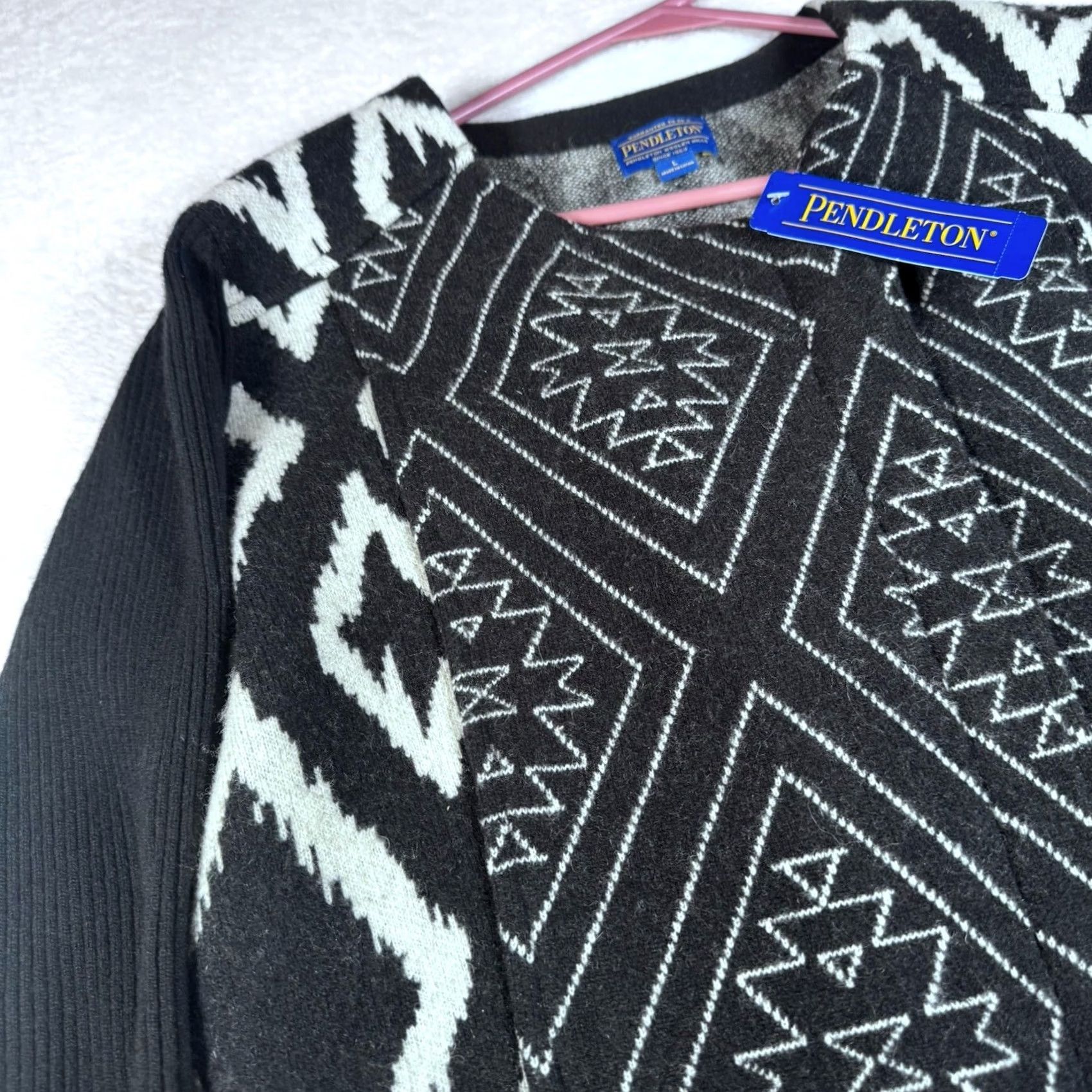 Pendleton VINTAGE Pendleton Cardigan Sweat er? Size L / US 10 / IT 46 - 4 Thumbnail