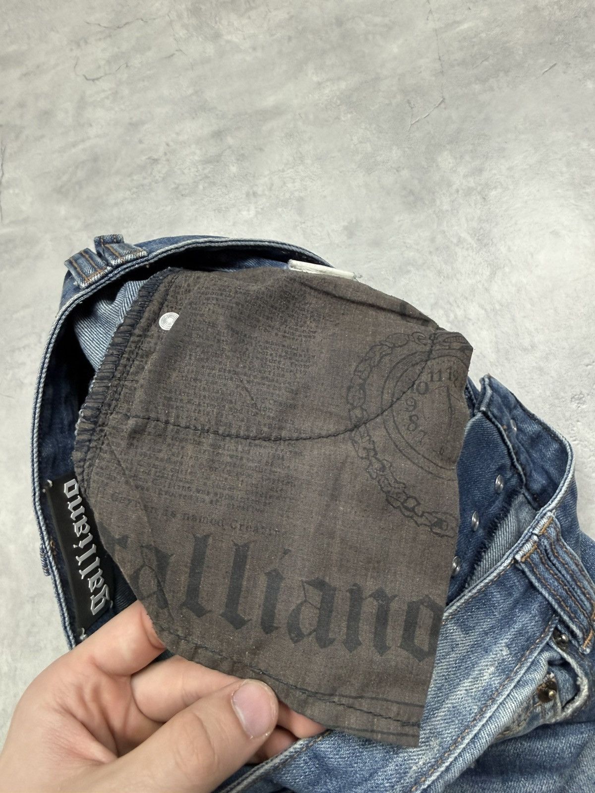 John Galliano John Galliano Vintage Luxury Jeans Size 29" - 10 Thumbnail