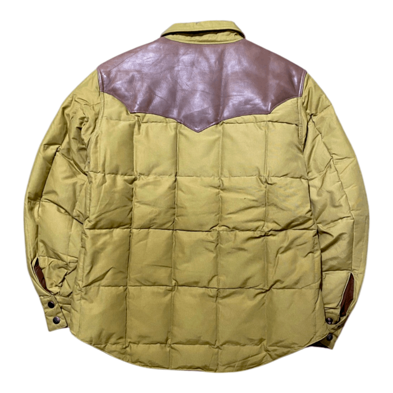 Japanese Brand Sugar Cane Down Jacket Leather Part Western Size US M / EU 48-50 / 2 - 8 Thumbnail
