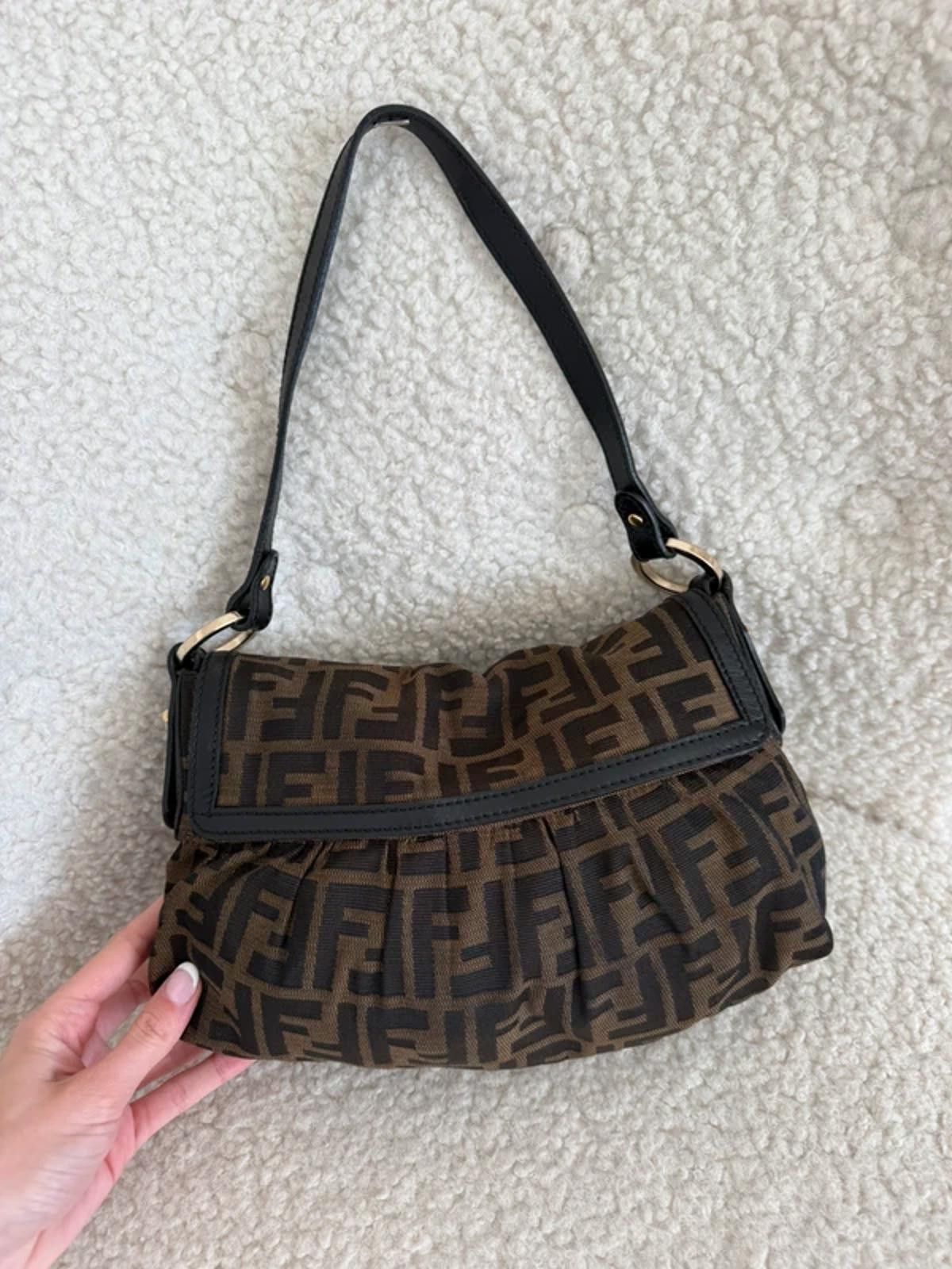 Fendi Fendi Zucca Chef Hobo – Small Size ONE SIZE - 6 Thumbnail