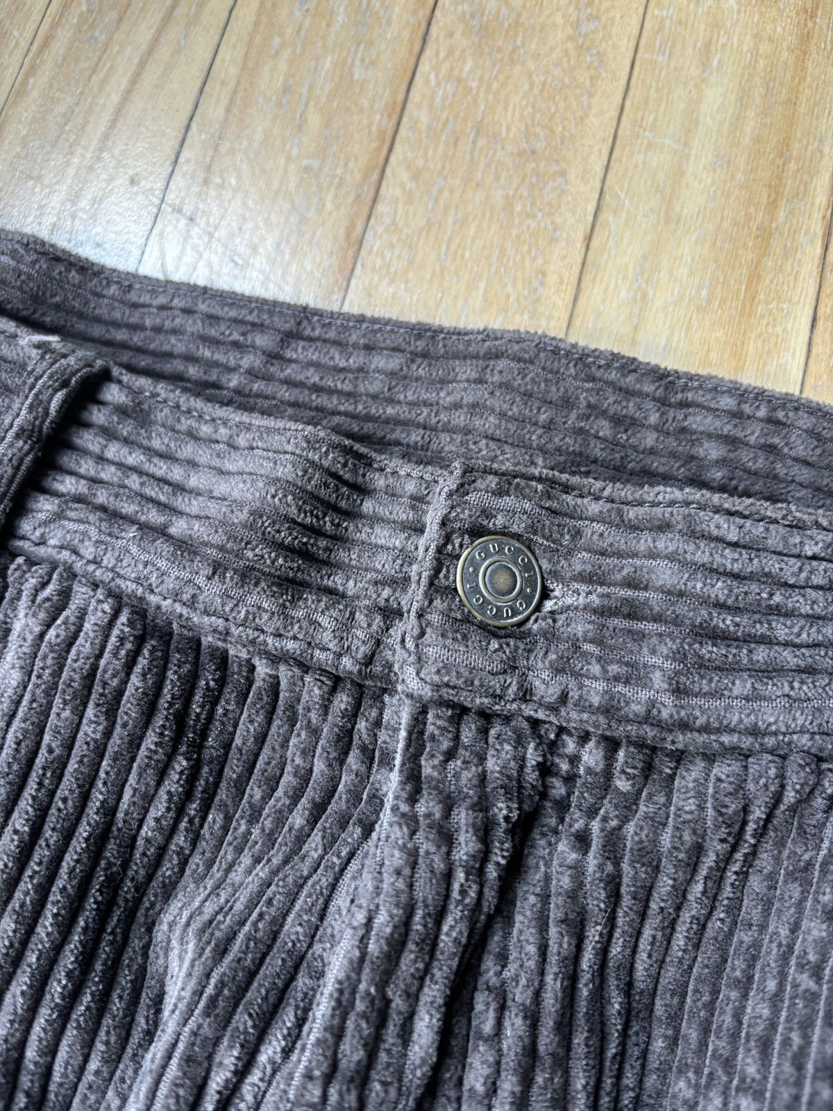 Gucci Fw2020 distressed corduroy trousers Size US 38 / EU 54 - 7 Thumbnail