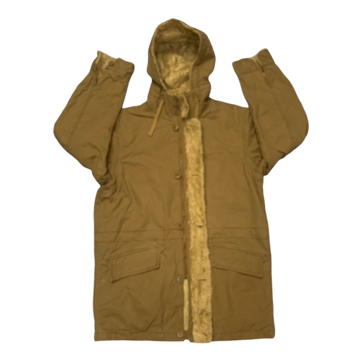 Japanese Brand × Uniqlo Rare Design Uniqlo Sherpa Jackets Size US S / EU 44-46 / 1 - 3 Thumbnail