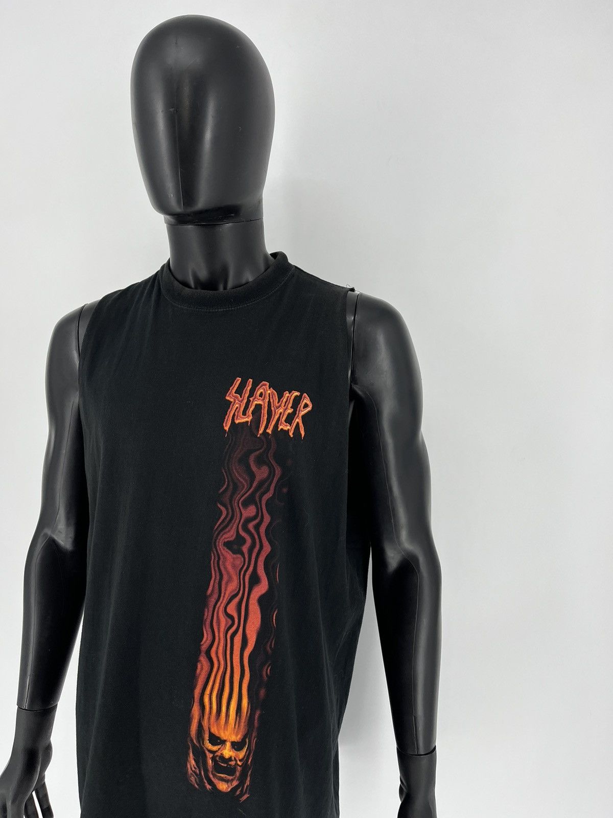 Band Tees Slayer vintage rare late 1999 tour shirt diabolus on tour Size US XL / EU 56 / 4 - 1 Thumbnail