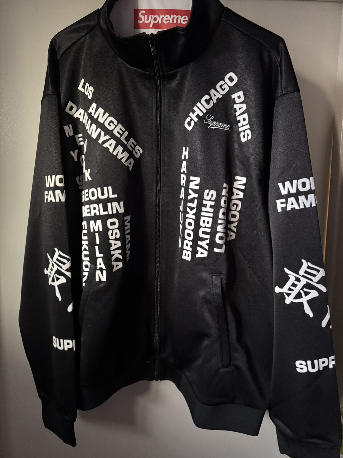 Supreme Supreme Worldwide Track Jacket Size US XXL / EU 58 / 5 - 1 Thumbnail