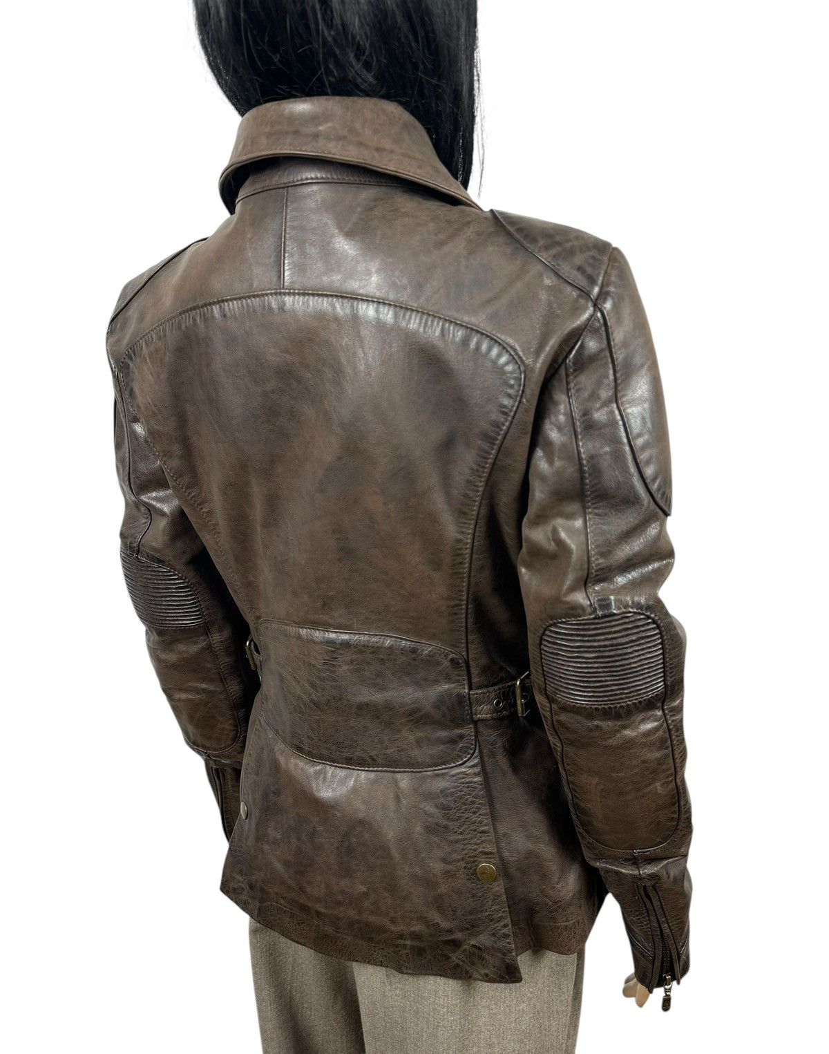 Belstaff Belstaff Womens Genuine Leather Jacket Gold Label size 42 Size M / US 6-8 / IT 42-44 - 10 Thumbnail