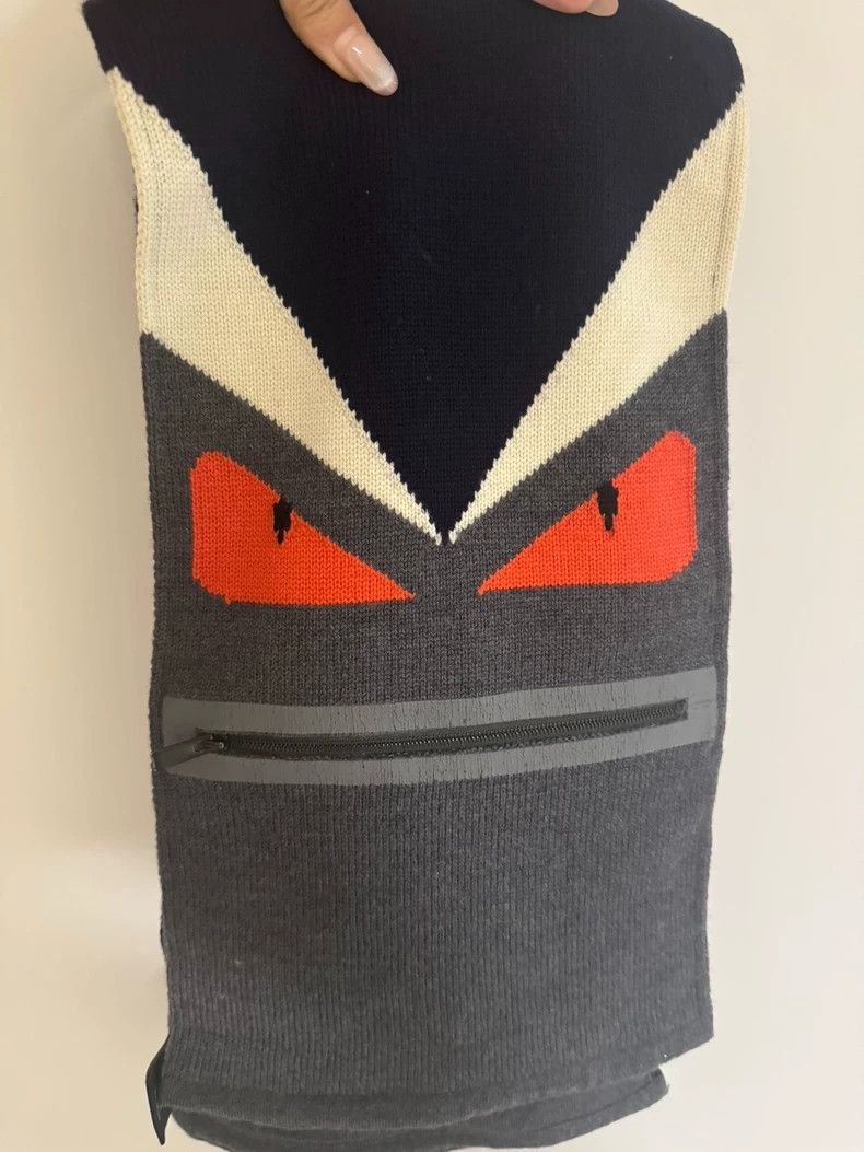 Fendi Fendi Little Monster Scarf Size ONE SIZE - 1 Thumbnail