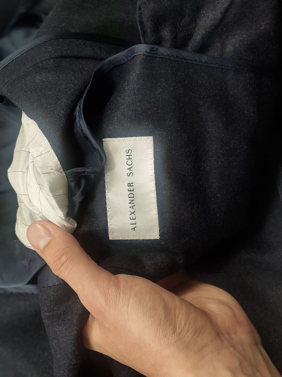 Other Alexander Sachs Design premium classic two-piece suit wool Size 50S - 15 Thumbnail