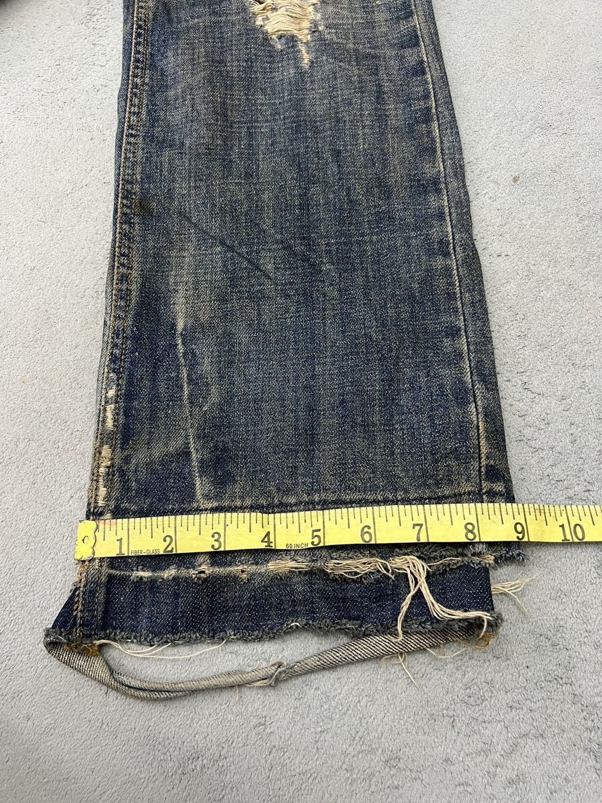 Dolce & Gabbana STEALS🔥🔥🔥DOLCE GABBANA BOOT CUT DISTRESS DENIM Size US 31 - 18 Thumbnail