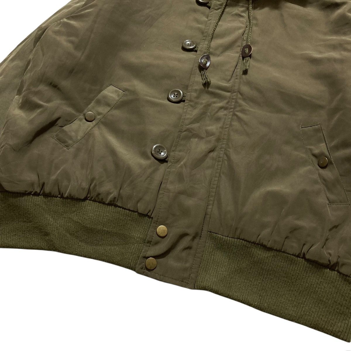 Le Grande Bleu (L.G.B.) UNKNOWN - Fur Bomber OG Boxy Jacket Vkei Japanese Size US XL / EU 56 / 4 - 5 Thumbnail