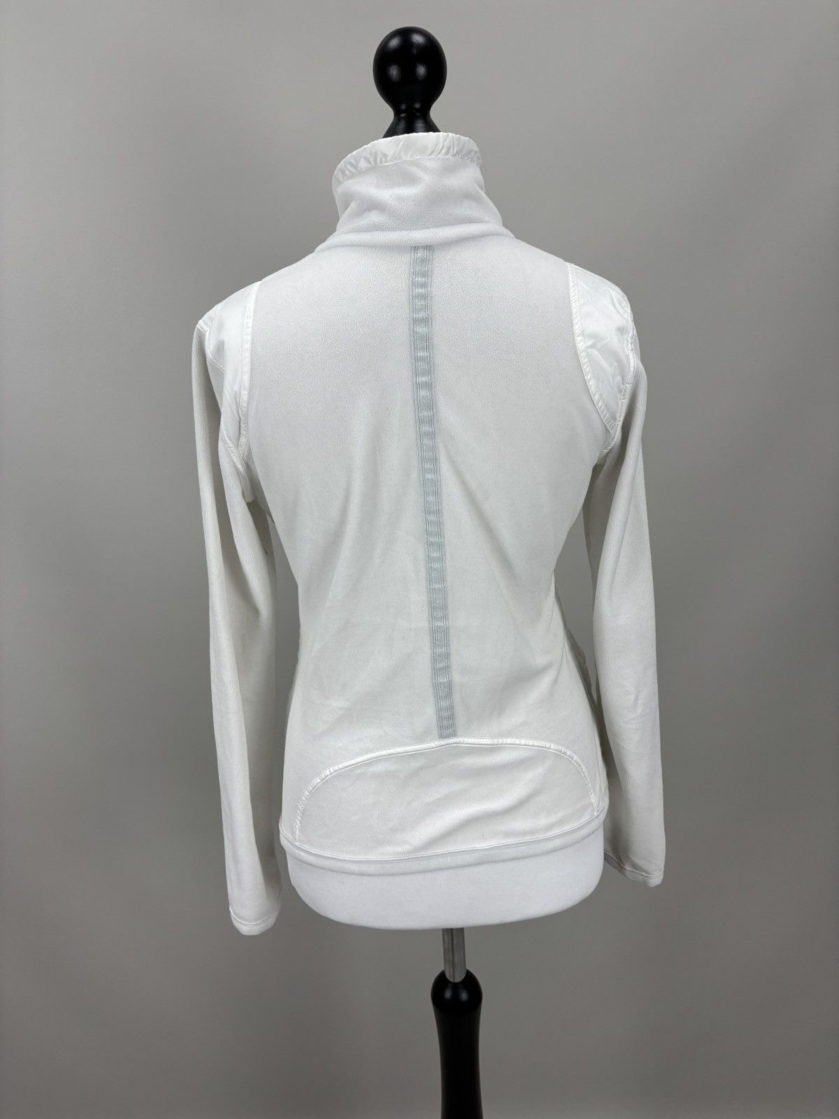 Frauenschuh Womens fleece jacket Frauenschuh Size 38 Color White Size XS / US 0-2 / IT 36-38 - 8 Thumbnail