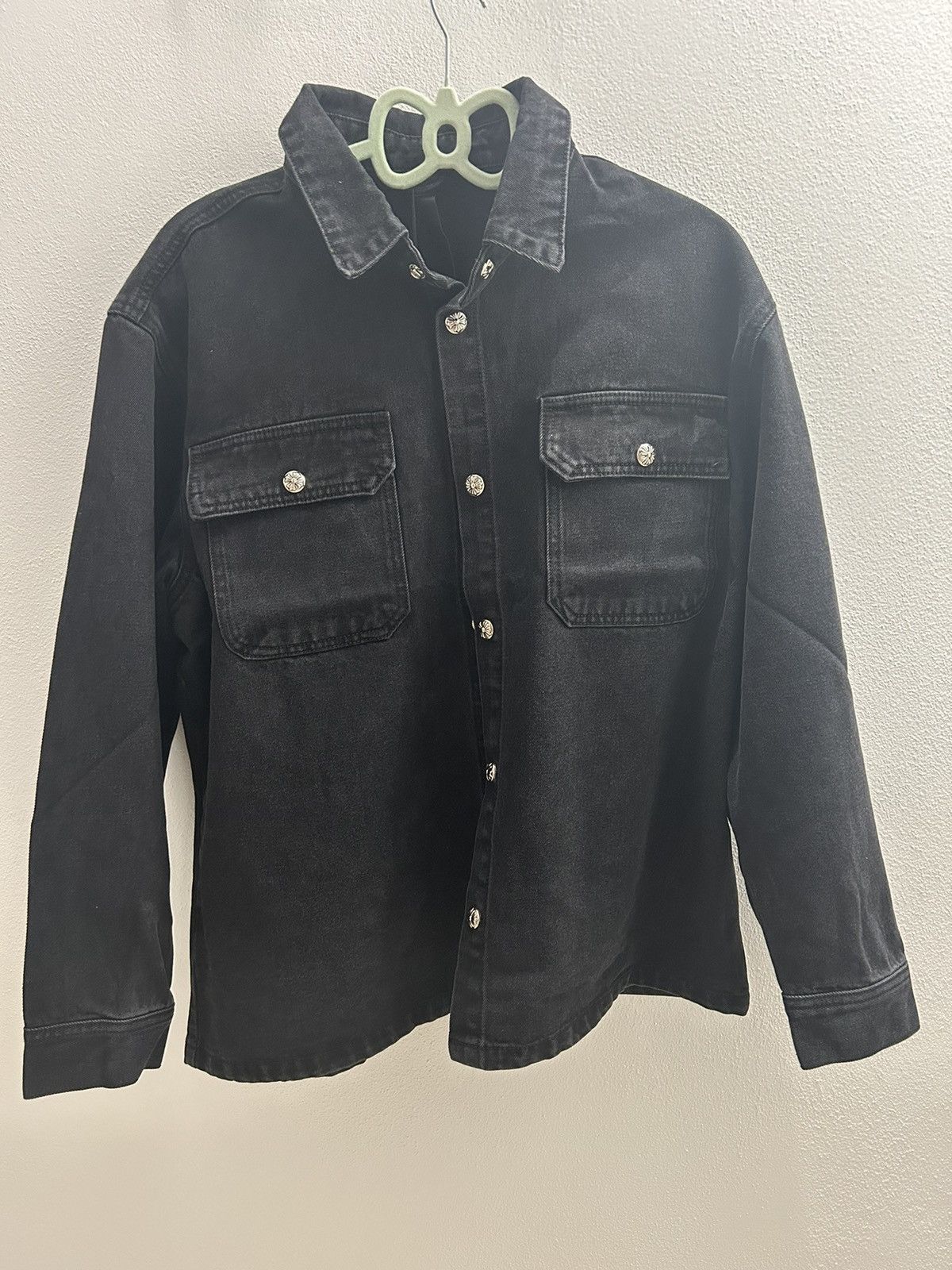Vintage Chrome Hearts Style Shirt Size L / US 10 / IT 46 - 8 Thumbnail