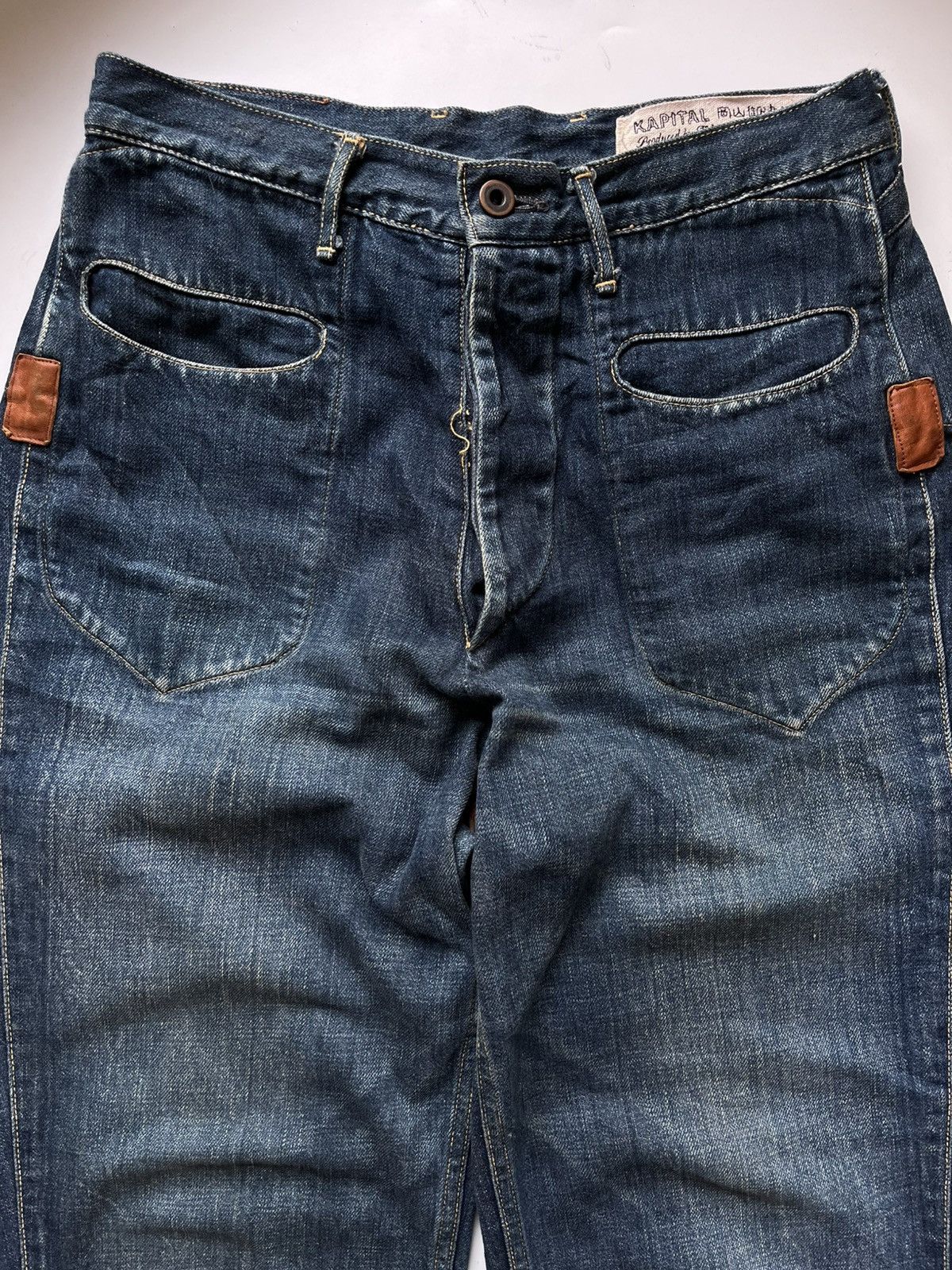 Kapital Vintage Kapital Blue Jeans Size US 31 - 5 Thumbnail