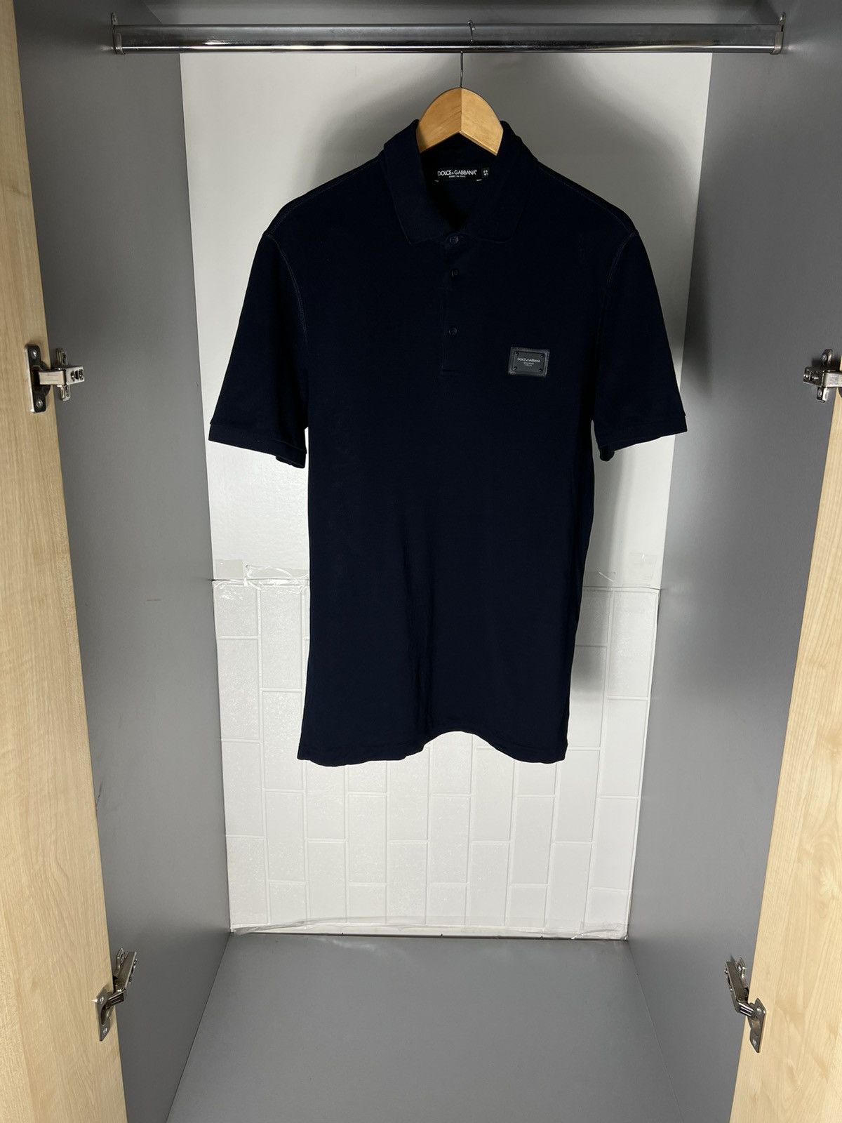 Dolce & Gabbana VINTAGE DOLCE & GABBANA ITALIAN DESIGNER POLO CASUAL CLASSIC Size US L / EU 52-54 / 3 - 2 Thumbnail