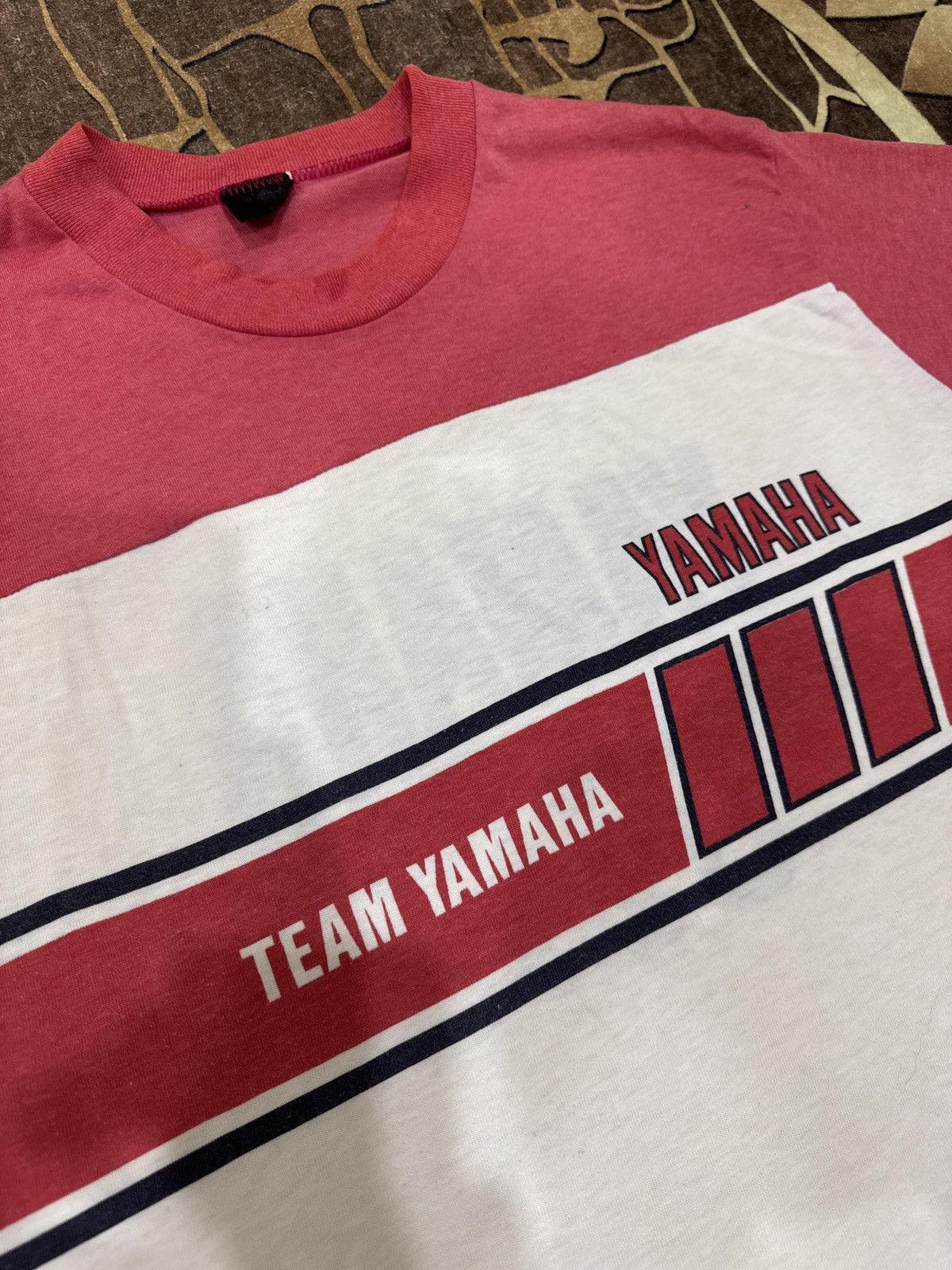 Vintage ‼️Rare Vintage Team Yamaha Racing Usa 80s‼️ Size US L / EU 52-54 / 3 - 4 Thumbnail