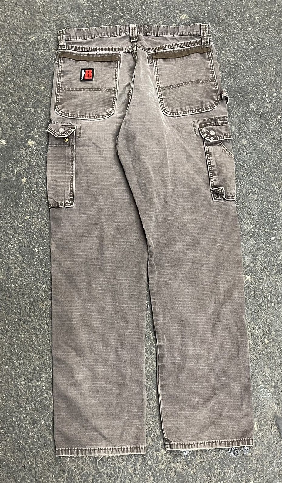 Carhartt × Vintage Carhartt cargo style Mocha brown workwear pants skater hype Size US 34 / EU 50 - 6 Thumbnail