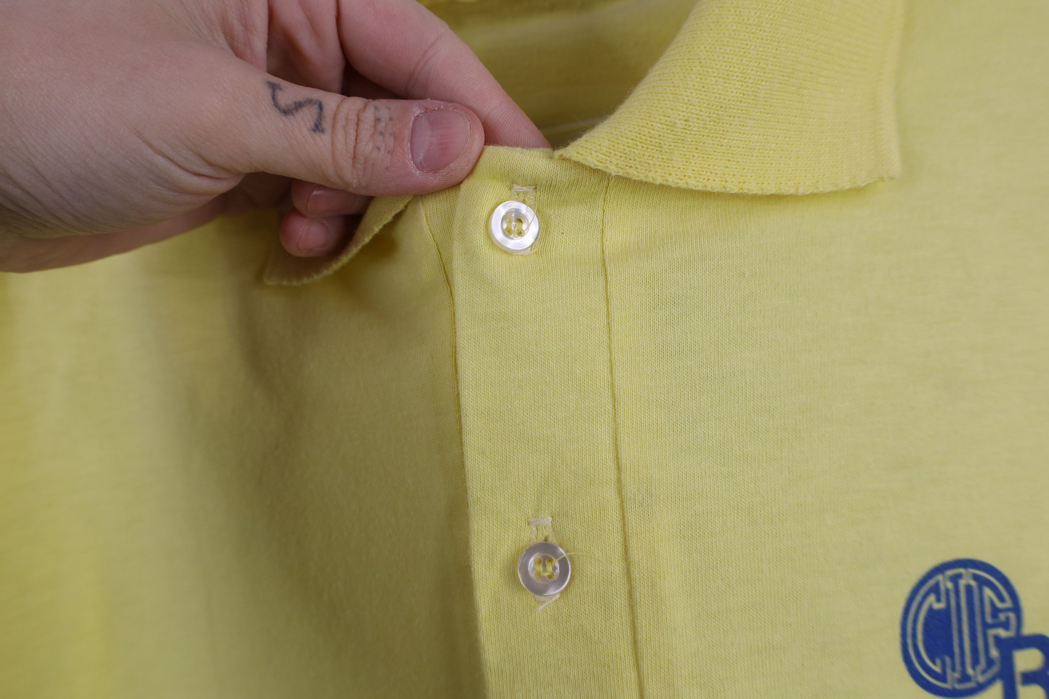 Vintage Vintage 80s Reebok State Championship Staff Polo USA Size US XL / EU 56 / 4 - 5 Thumbnail