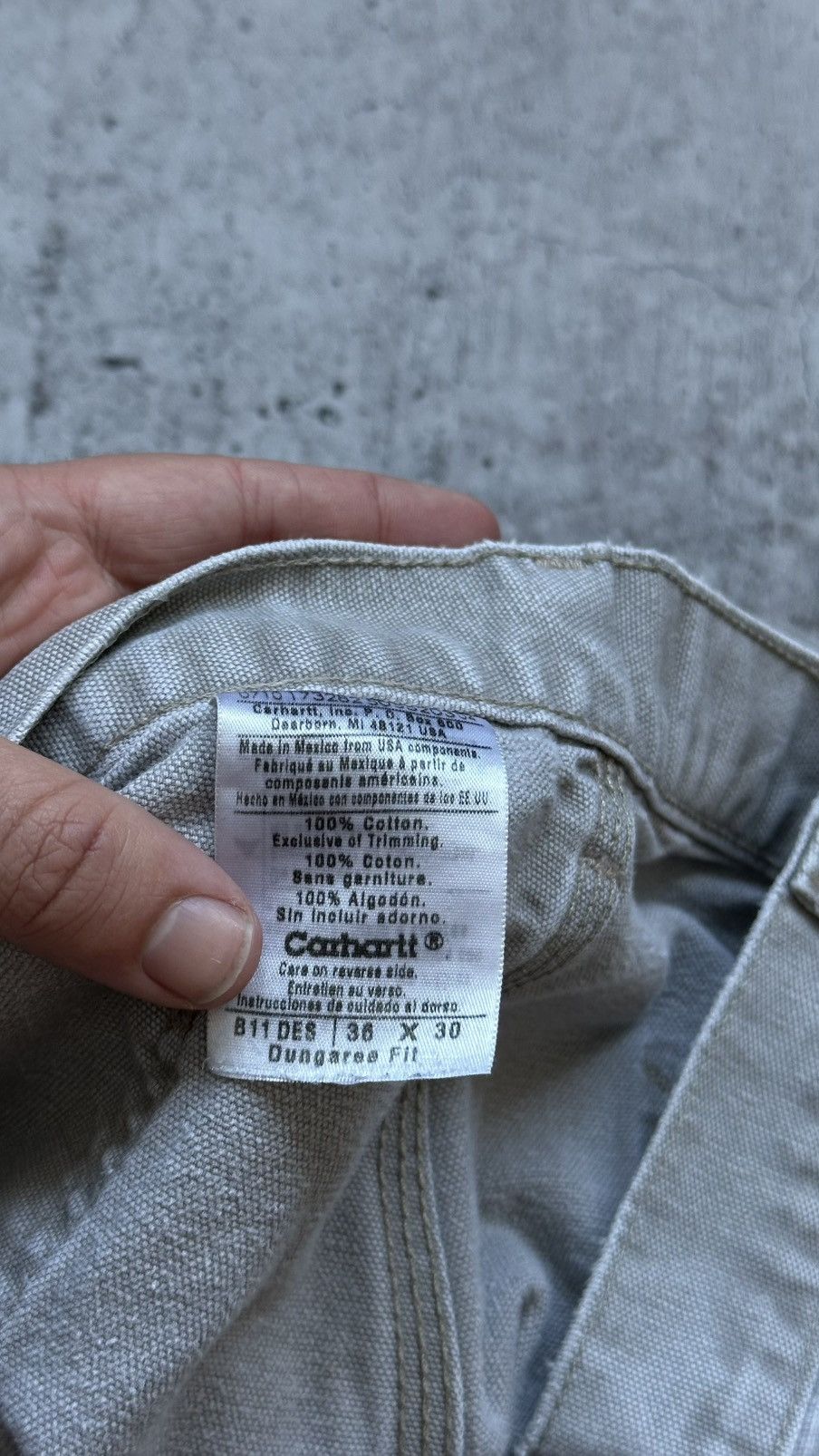 Carhartt Wip 90s Carhartt WIP Distressed Single Knee Pants Size US 36 / EU 52 - 12 Thumbnail