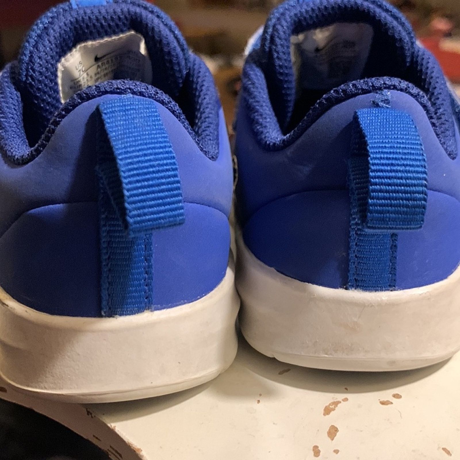 Nike Nike Swoosh blue Downshifter toddler sneakers Size US 7 / EU 40 - 3 Thumbnail