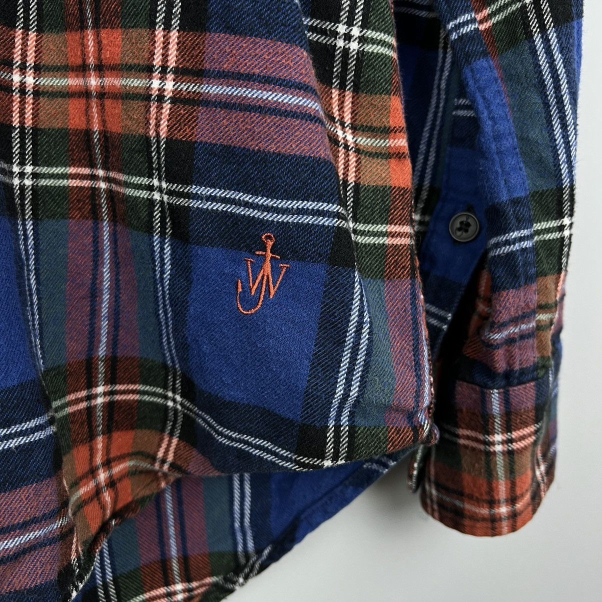 Designer × JW Anderson × Uniqlo J.W Anderson Uniqlo Flannel Shirt Luxury Designer Checkered Size US L / EU 52-54 / 3 - 3 Thumbnail
