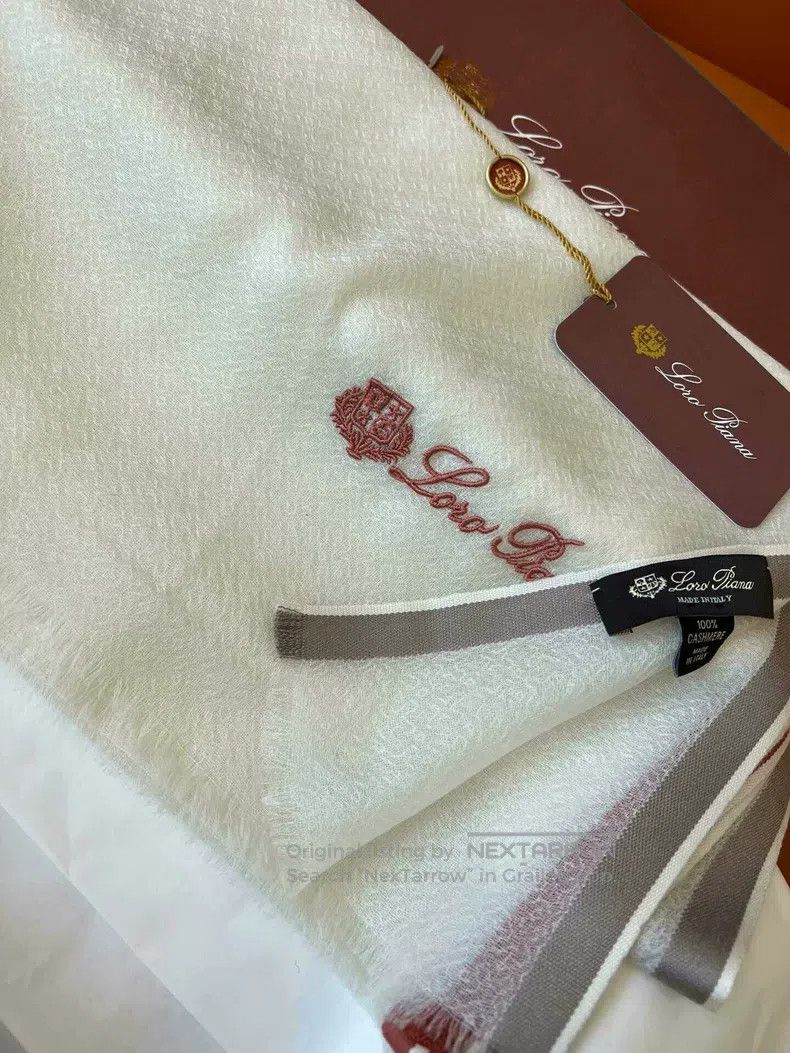 Loro Piana LORO PIANA Cashmere Scarf Size ONE SIZE - 2 Thumbnail