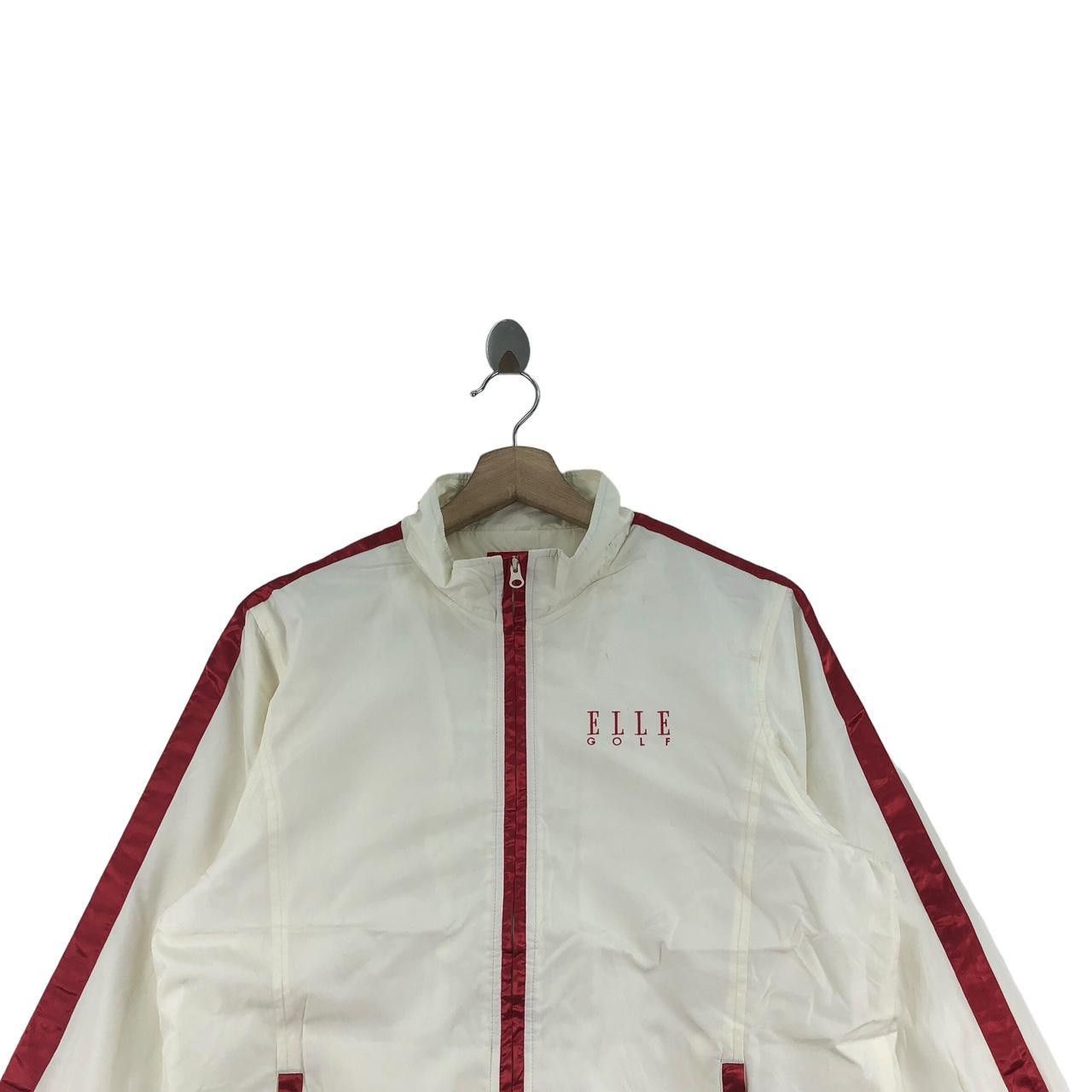 Other ELLE PARIS GOLF Collection Striped Jacket Windbreaker Size M / US 6-8 / IT 42-44 - 3 Thumbnail