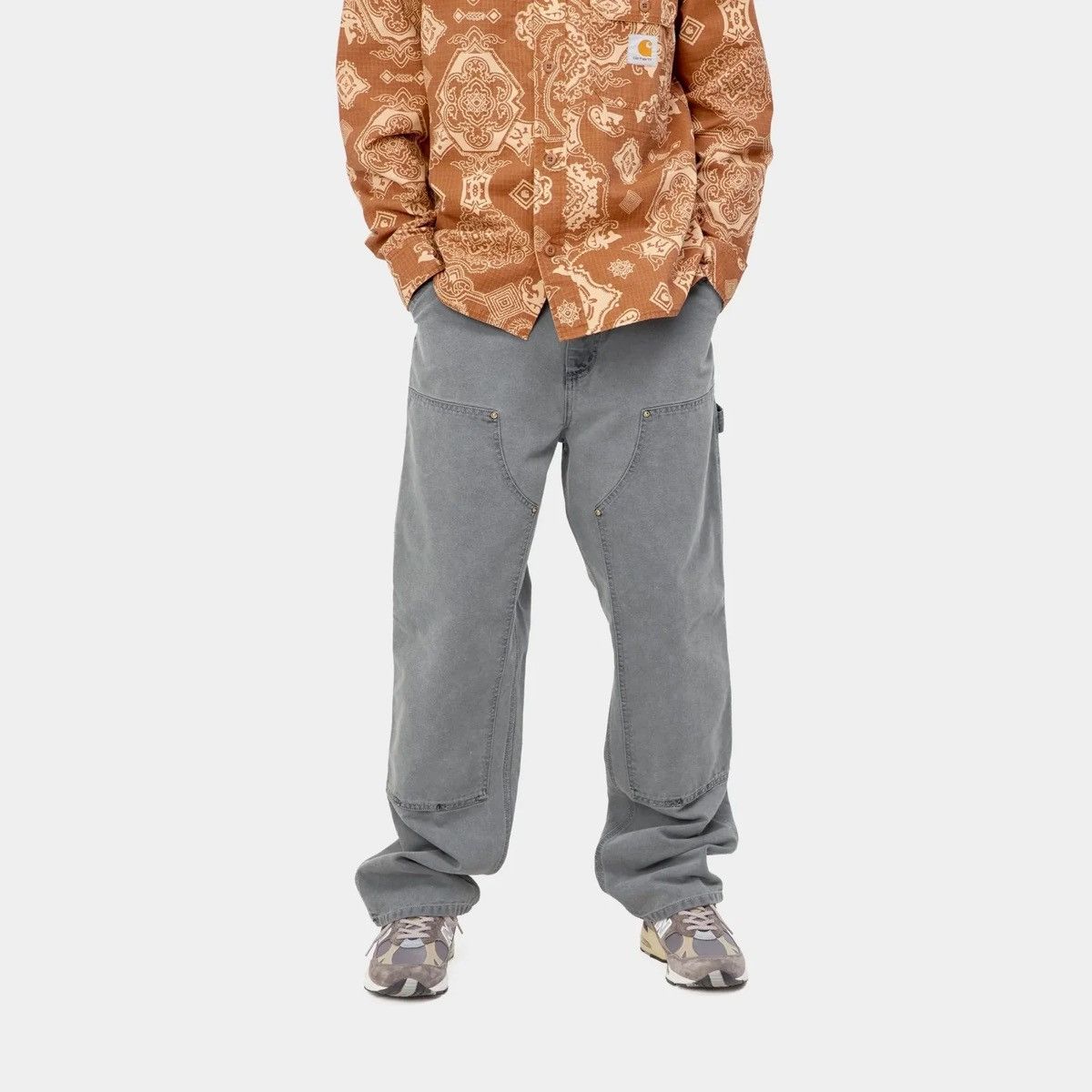 Carhartt Wip Double Knee Organic Dearborn Pants Size US 30 / EU 46 - 6 Thumbnail