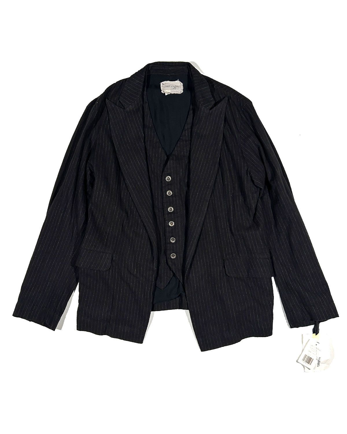 Greg Lauren GREG LAUREN PINSTRIPE OLIVER JACKET Size US L / EU 52-54 / 3 - 1 Thumbnail