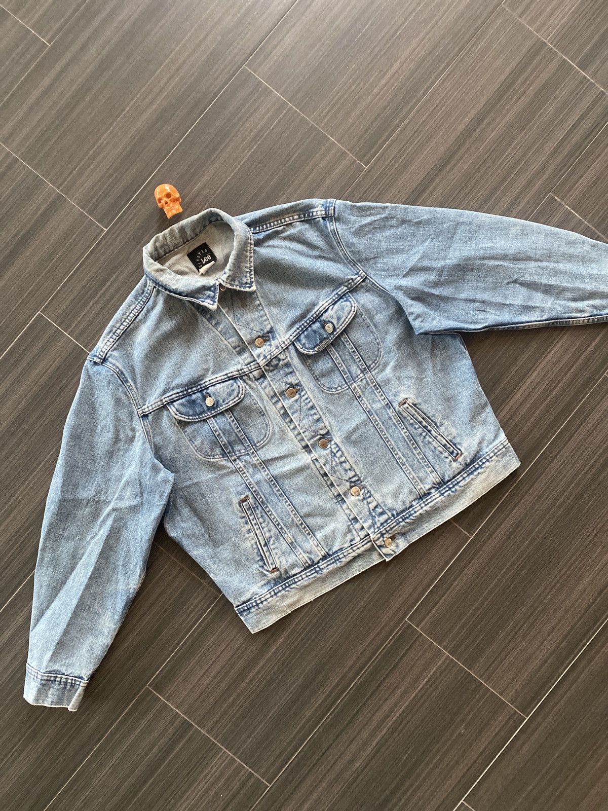 Lee 90s Lee denim jean jacket sz XL Size US XL / EU 56 / 4 - 1 Thumbnail