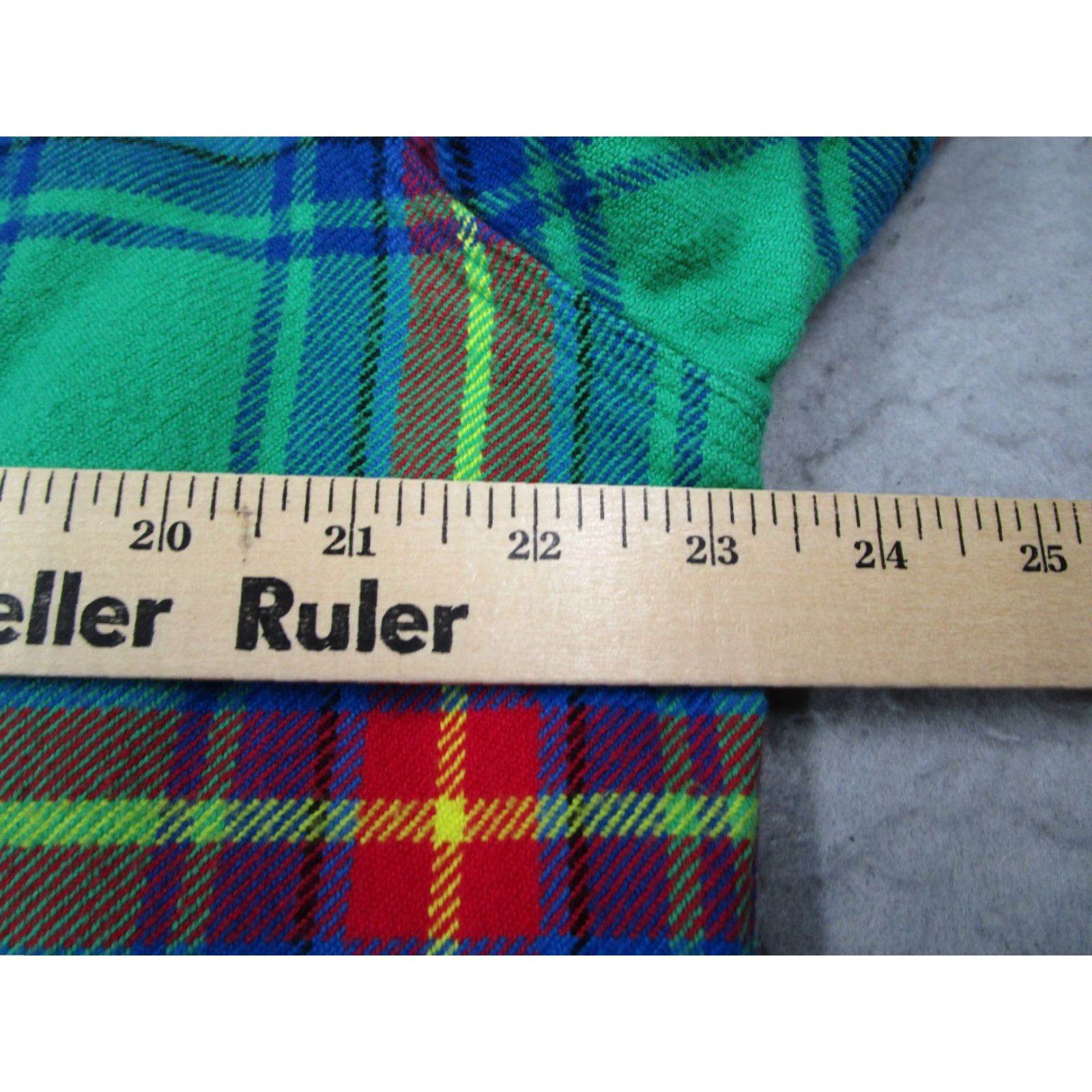Polo Ralph Lauren VINTAGE Polo Ralph Lauren Shirt Mens Large Green Plaid Button Up Flannel Long Sleeve Collared Casual Classic Size US L / EU 52-54 / 3 - 6 Thumbnail