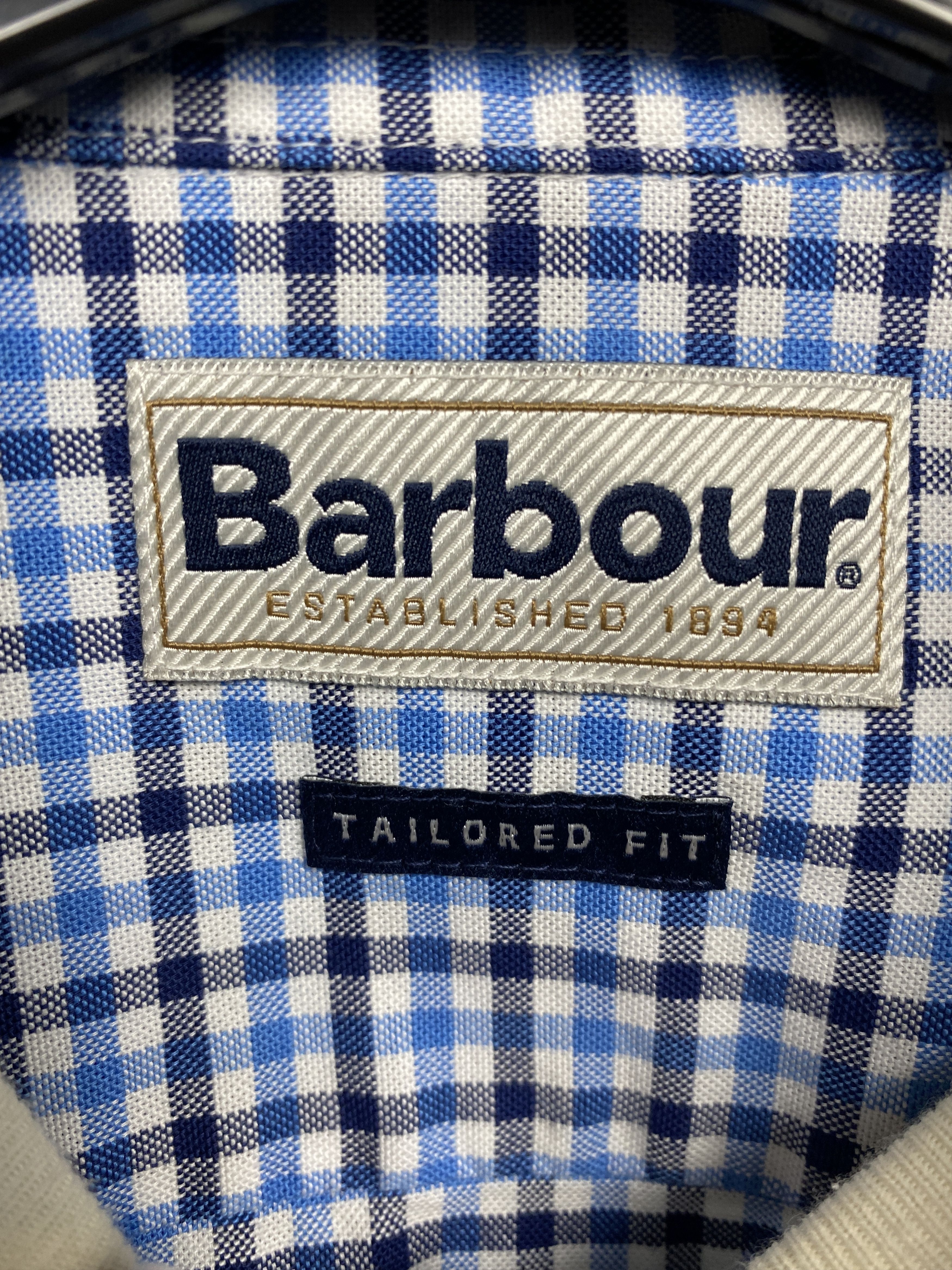 Barbour Barbour Vintage Mens Long Sleeve Check Shirt Size US L / EU 52-54 / 3 - 4 Thumbnail