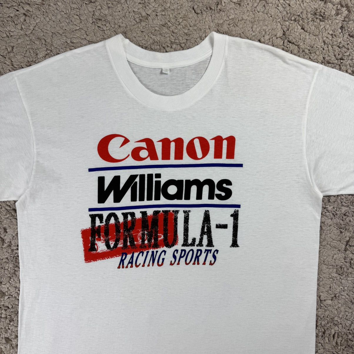 Formula 1 Vintage Promo Canon Williams Racing Sport Formula 1 T-shirt Size US L / EU 52-54 / 3 - 5 Thumbnail