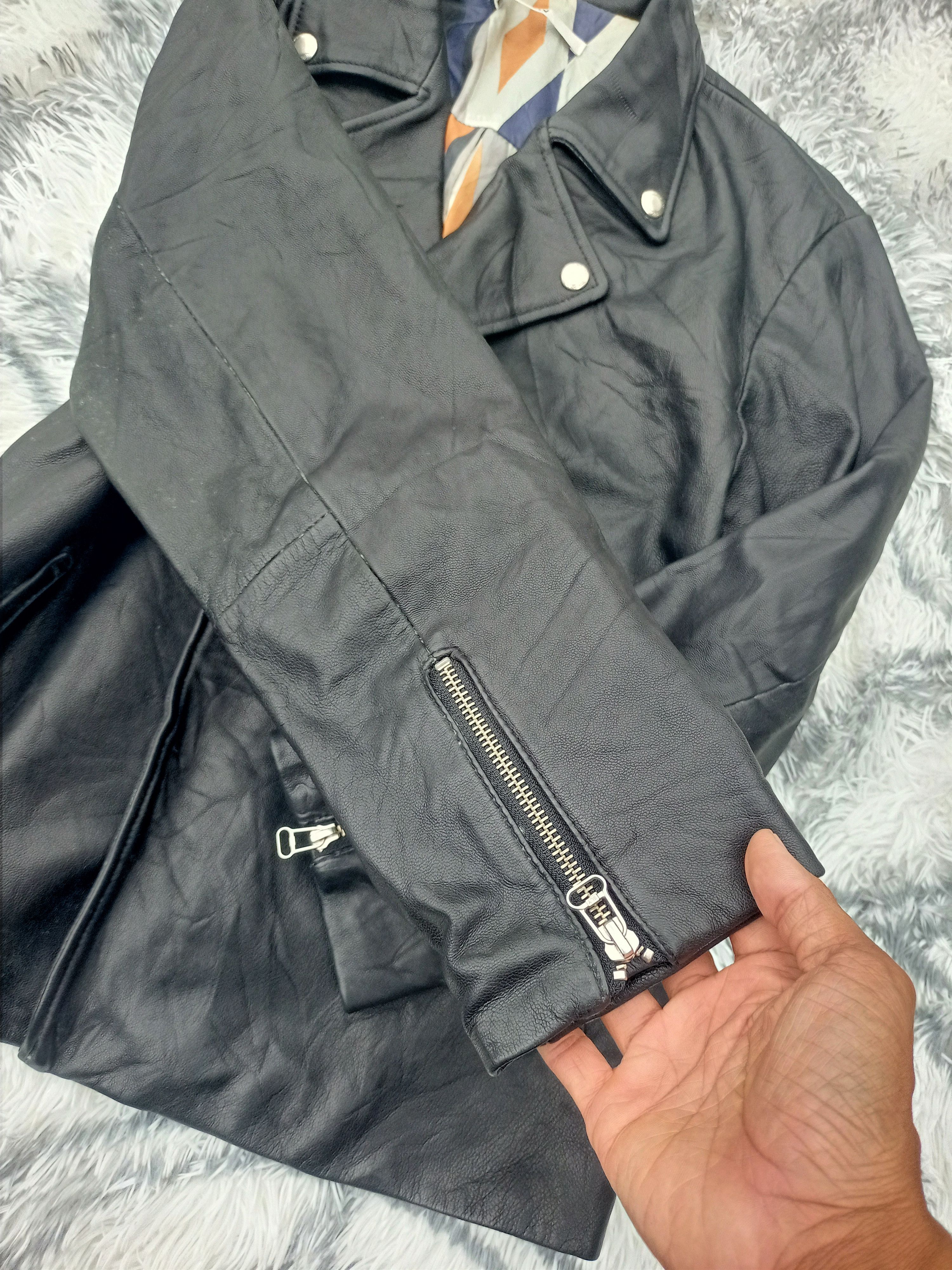 Japanese Brand SLY LEATHER JACKET Size US S / EU 44-46 / 1 - 4 Thumbnail