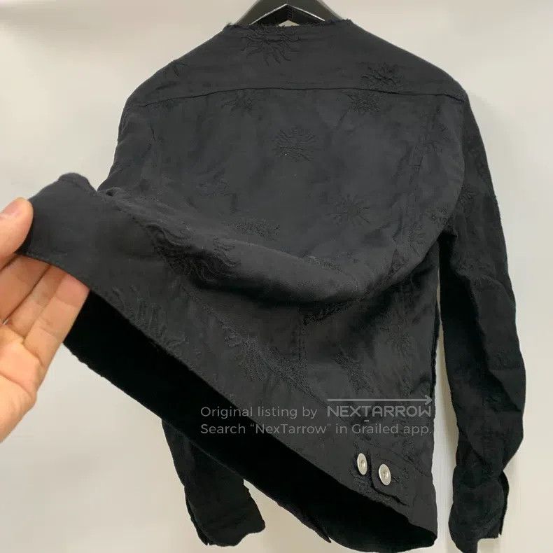 Comme des Garcons Comme Des Garcons Collarless wool embroidery coat Size XL / US 12-14 / IT 48-50 - 5 Thumbnail