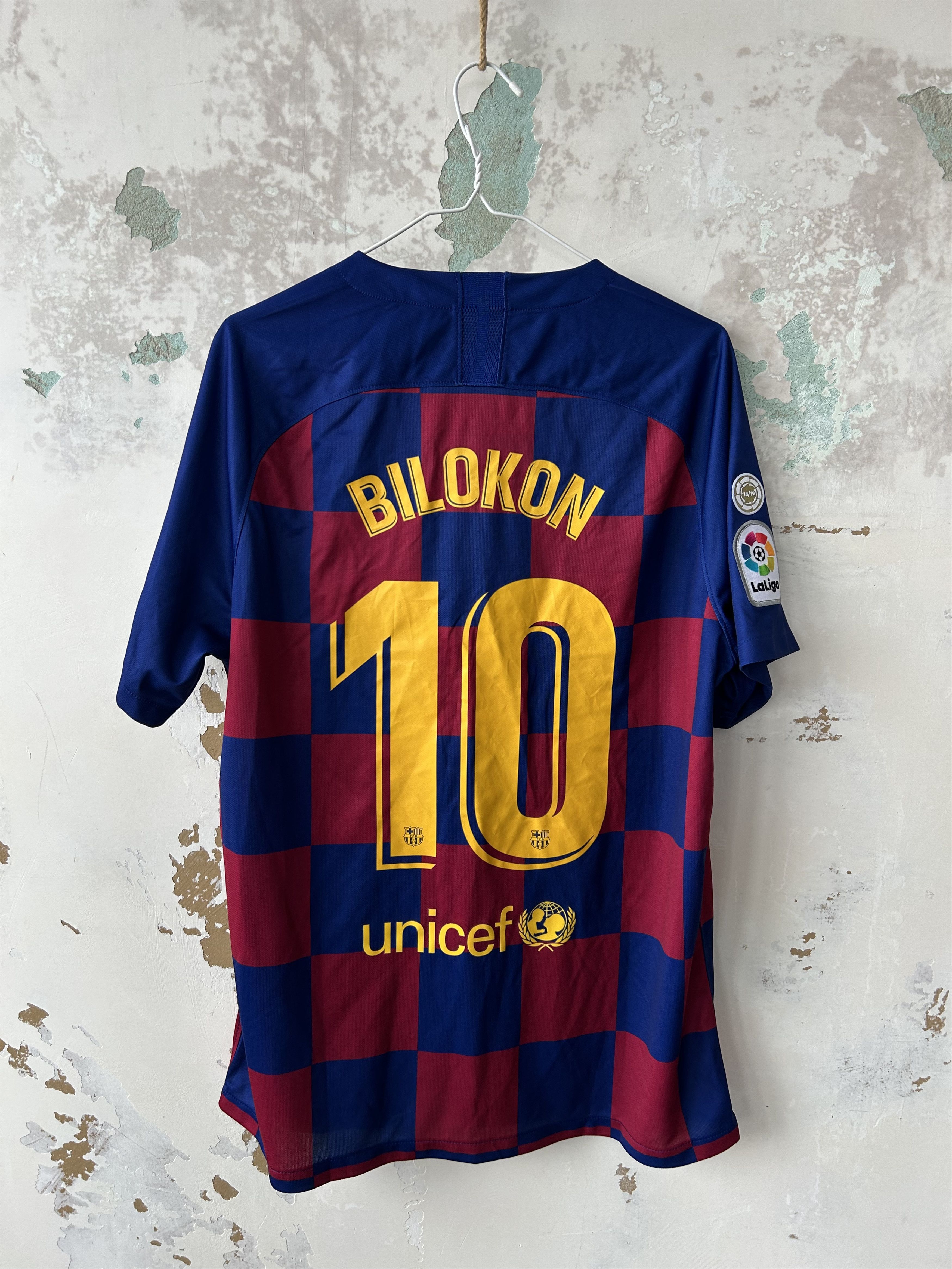 Nike Barcelona FC Nike Home Shirt Jersey 18/19 Size US XL / EU 56 / 4 - 8 Thumbnail