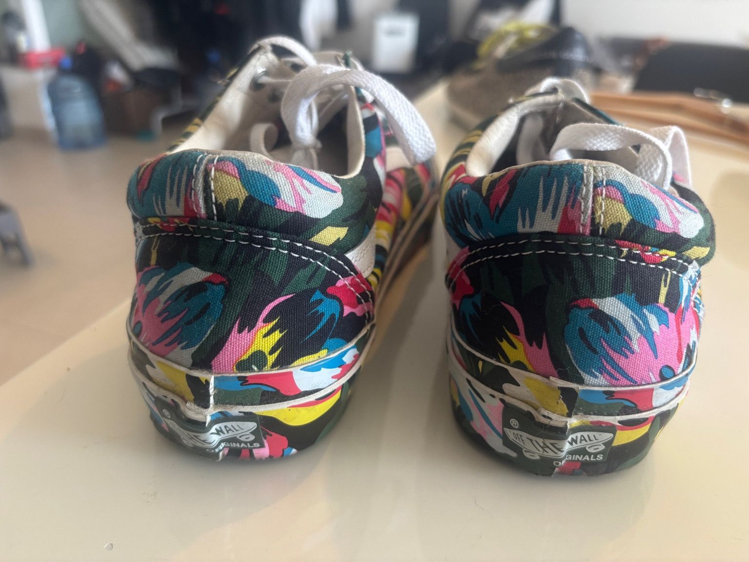 Vans Kenzo x Vans Vault Old Skool Floral Print Size US 7.5 / EU 40-41 - 4 Thumbnail