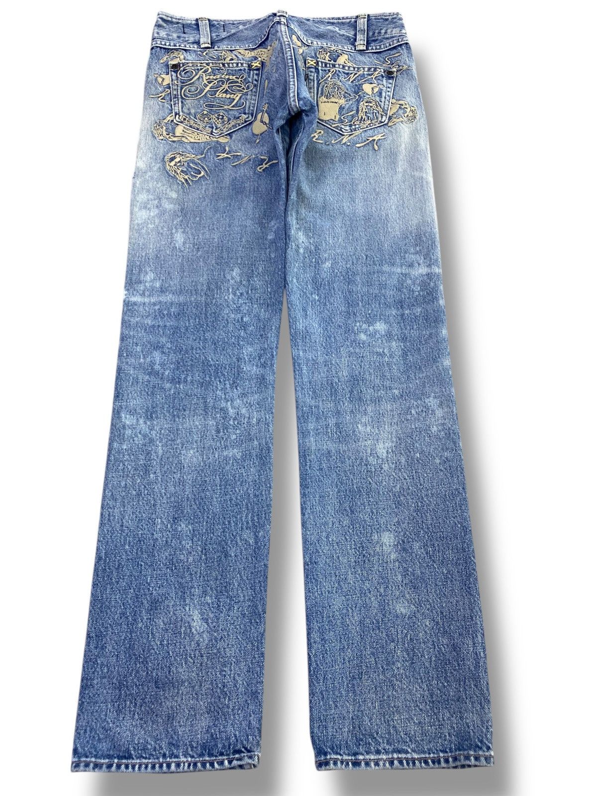 Japanese Brand Japanese Brand Light Wash Style Skinny Jeans Size US 28 / EU 44 - 3 Thumbnail