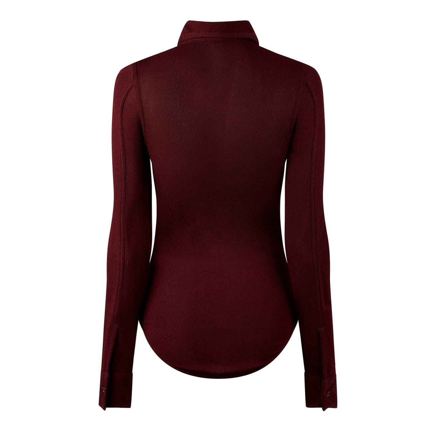 Bottega Veneta Bottega Veneta Slim Fit Short Sleeve Knit Top in Red Size XS / US 0-2 / IT 36-38 - 2 Thumbnail