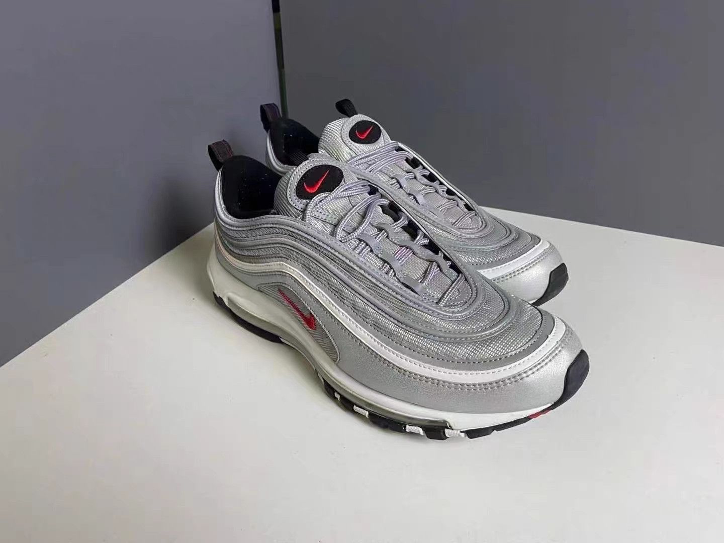 Nike Nike Air Max 97 Silver Bullet K15 Size US 13 / EU 46 - 6 Thumbnail
