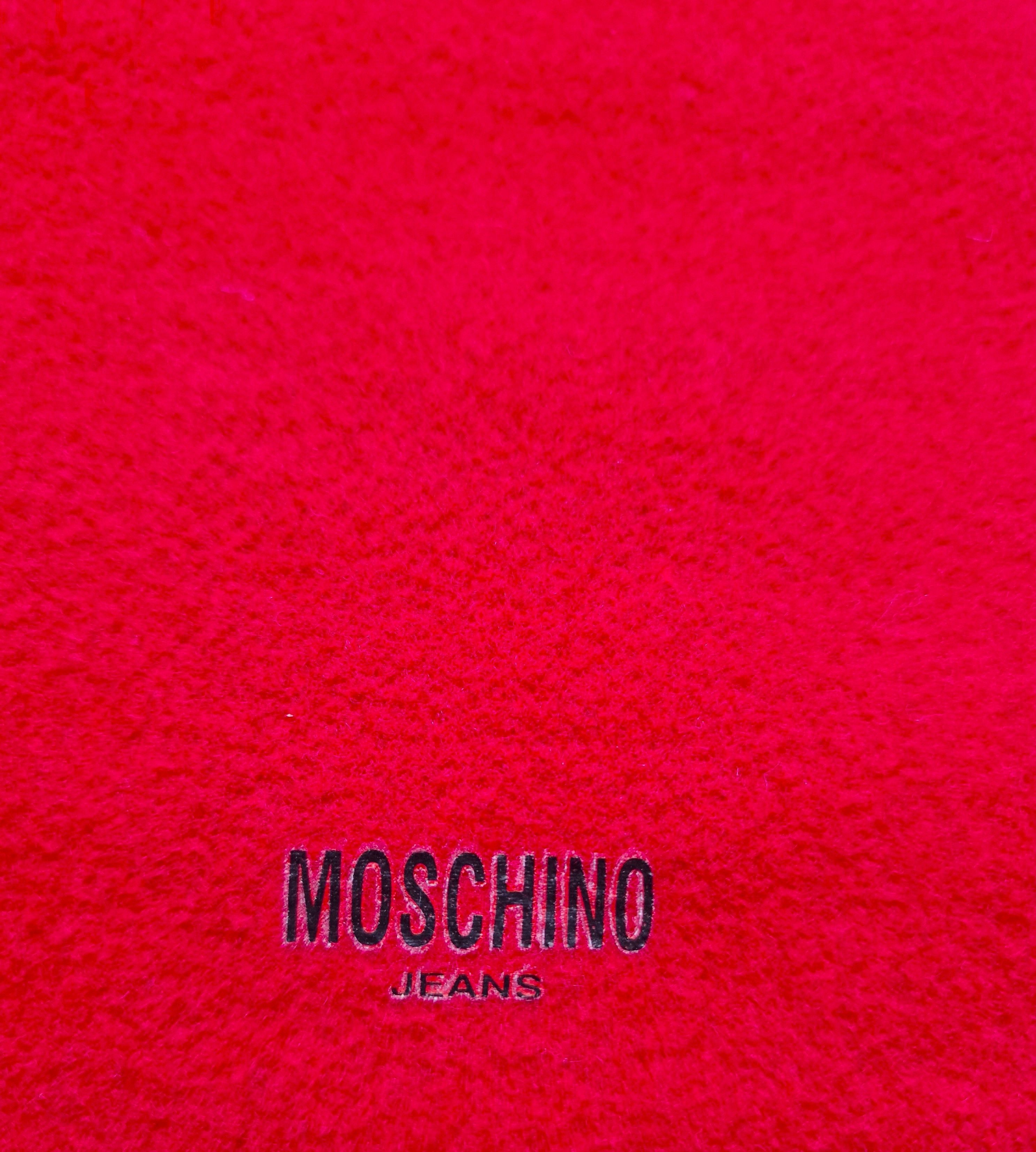 Moschino Iconic MOSCHINO Heart Red Plush Toy Hand Shoulder Bag Size ONE SIZE - 6 Thumbnail