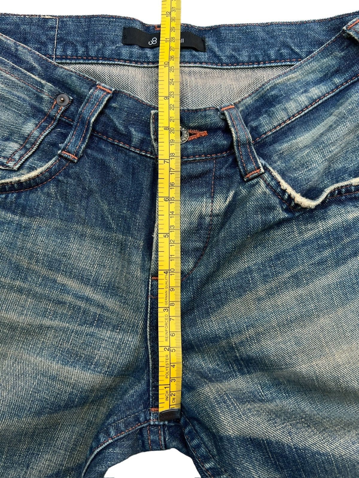 Johnbull John Bull Japan Buckle Back Selvedge StraightCut Jeans 28x31 Size US 28 / EU 44 - 13 Thumbnail