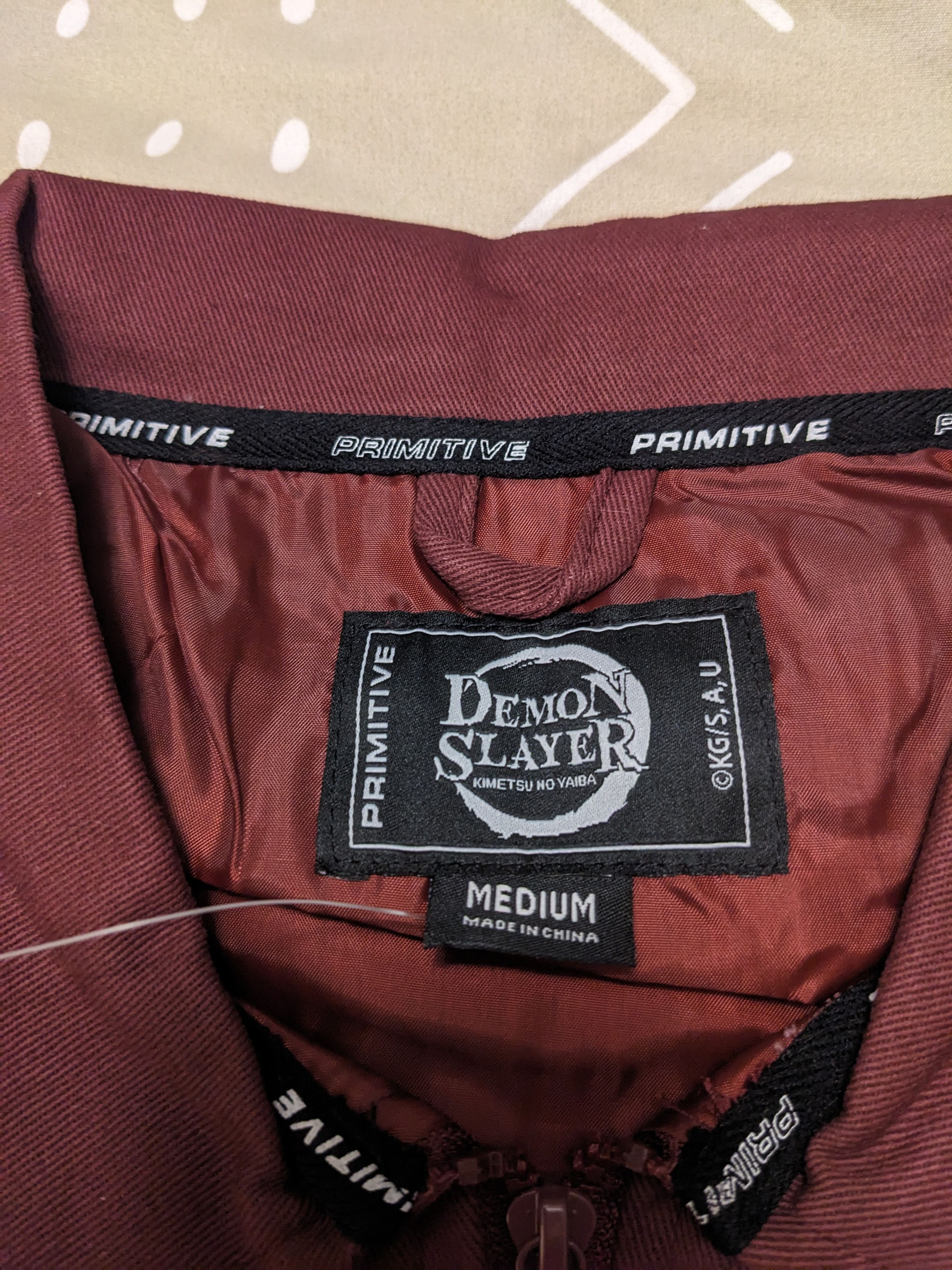 Primitive Primitive x Demon Slayer Kimetsu No Yaiba Jacket Size US M / EU 48-50 / 2 - 5 Thumbnail