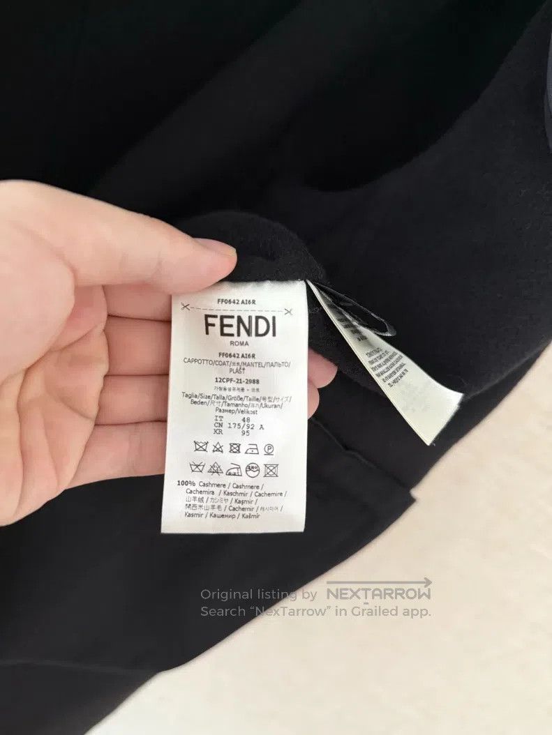 Fendi Fendi Autumn Winter Double-Faced Cashmere Coat Size US M / EU 48-50 / 2 - 8 Thumbnail