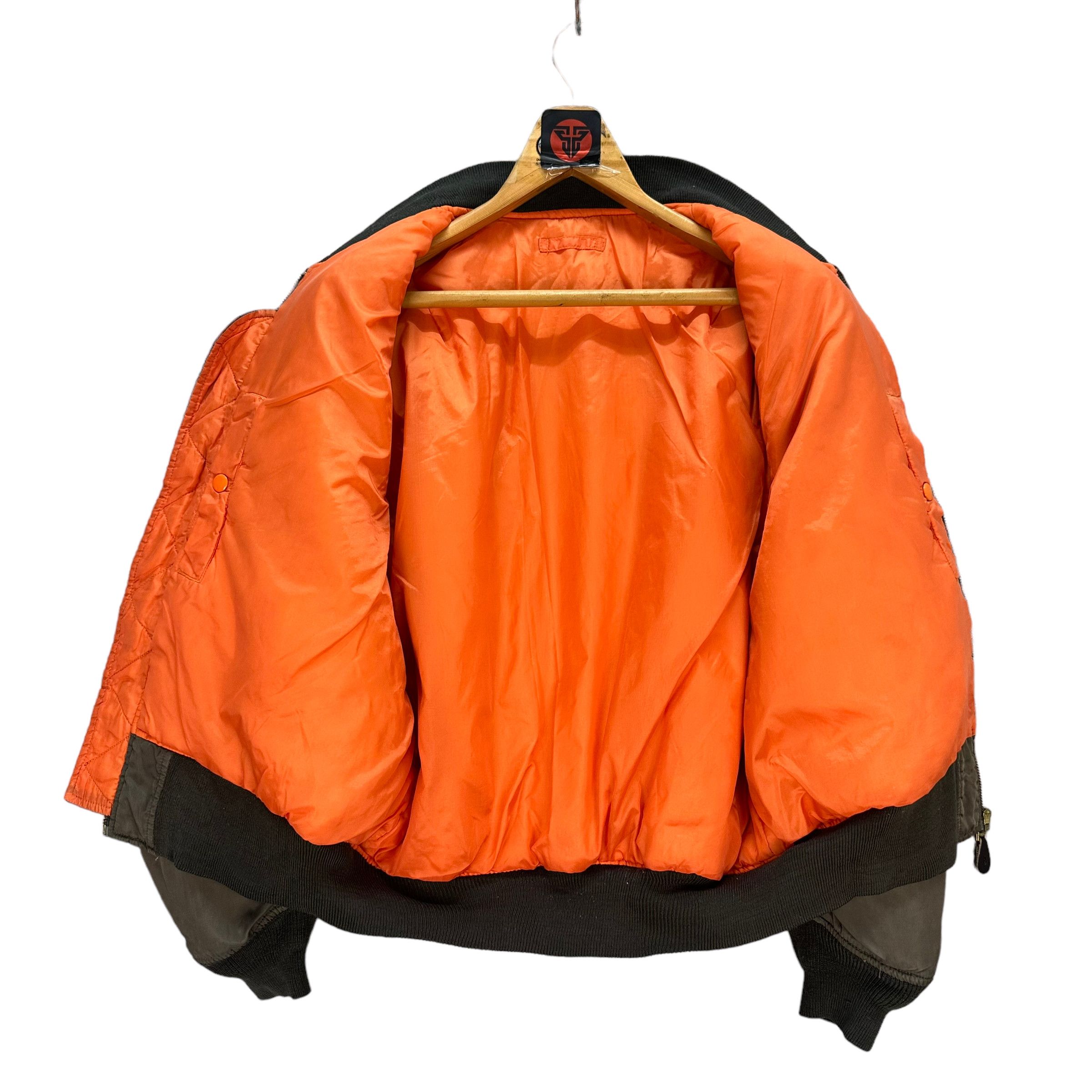 Vintage VINTAGE MA1 FLIGHT JACKET #7476-148 Size US M / EU 48-50 / 2 - 10 Thumbnail