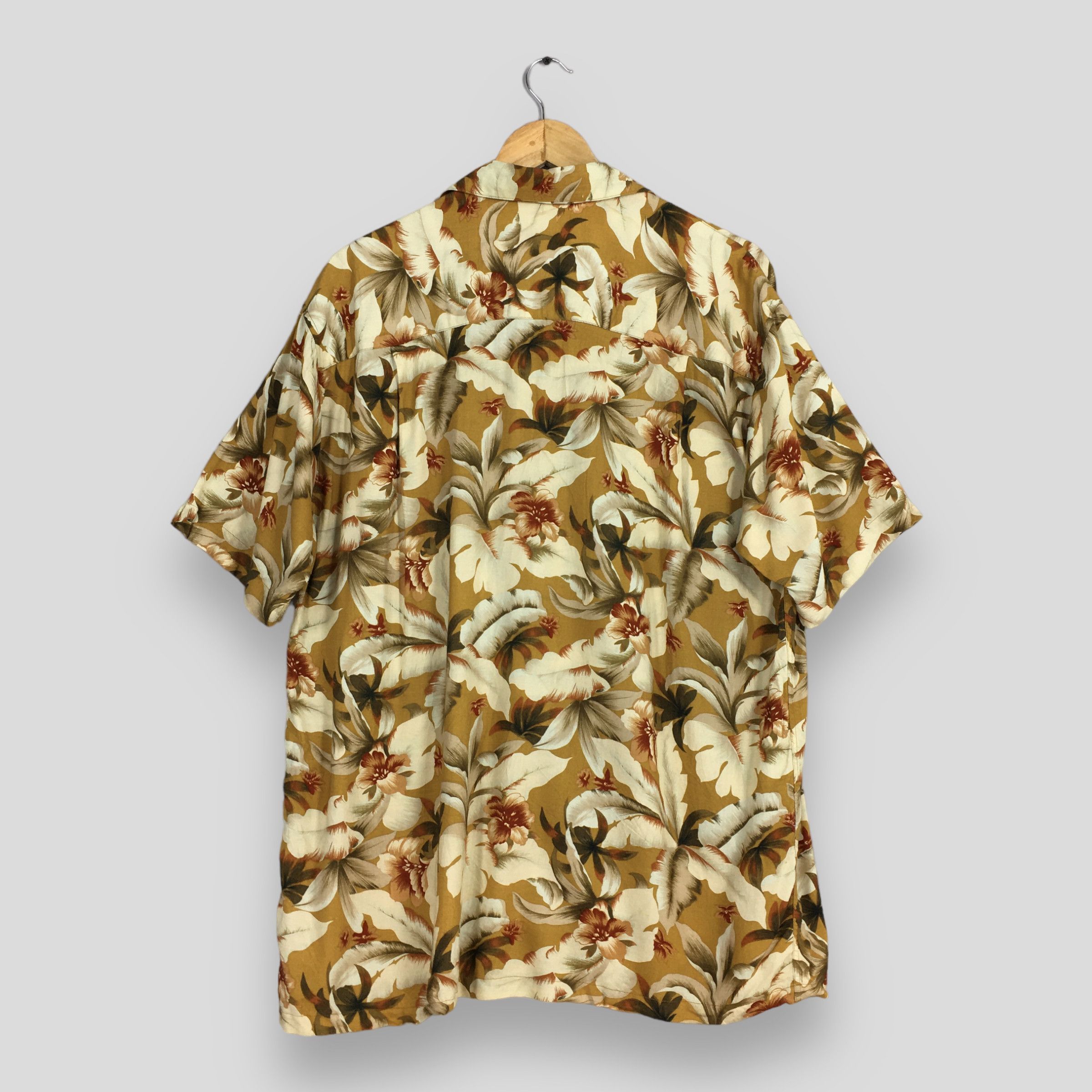 Vintage Hawaiian Hibiscus Flower Tropical Hawaii Shirt Medium Size US M / EU 48-50 / 2 - 6 Thumbnail