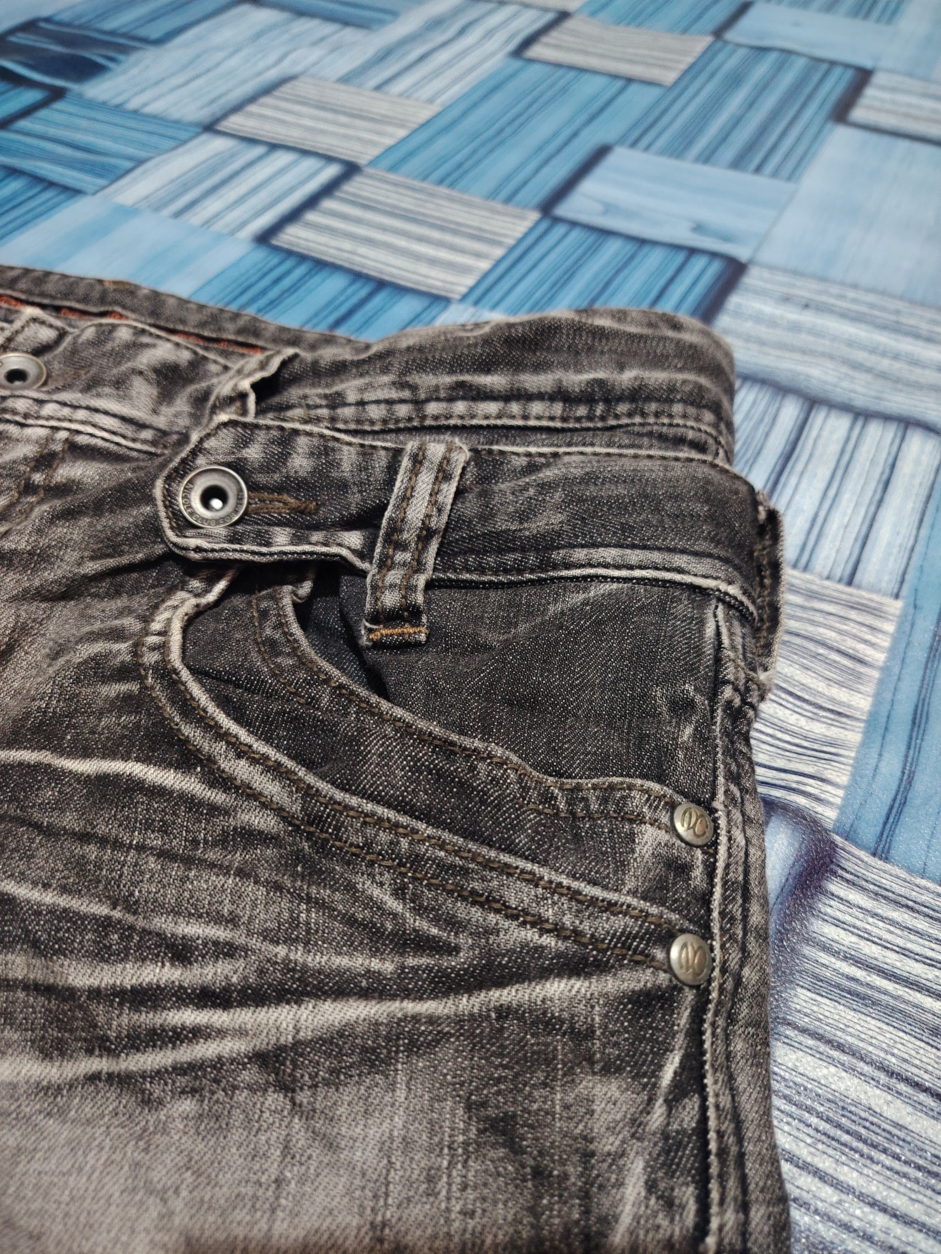If Six Was Nine Nicole Club Double Waist NCFM Distressed jeans Flared Jeans Size US 33 - 6 Thumbnail