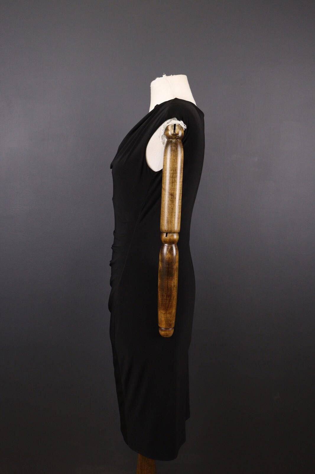 Lauren Ralph Lauren Lauren Ralph Lauren Black Cowl Neck Midi Dress Size 4 Size S / US 4 / IT 40 - 5 Thumbnail