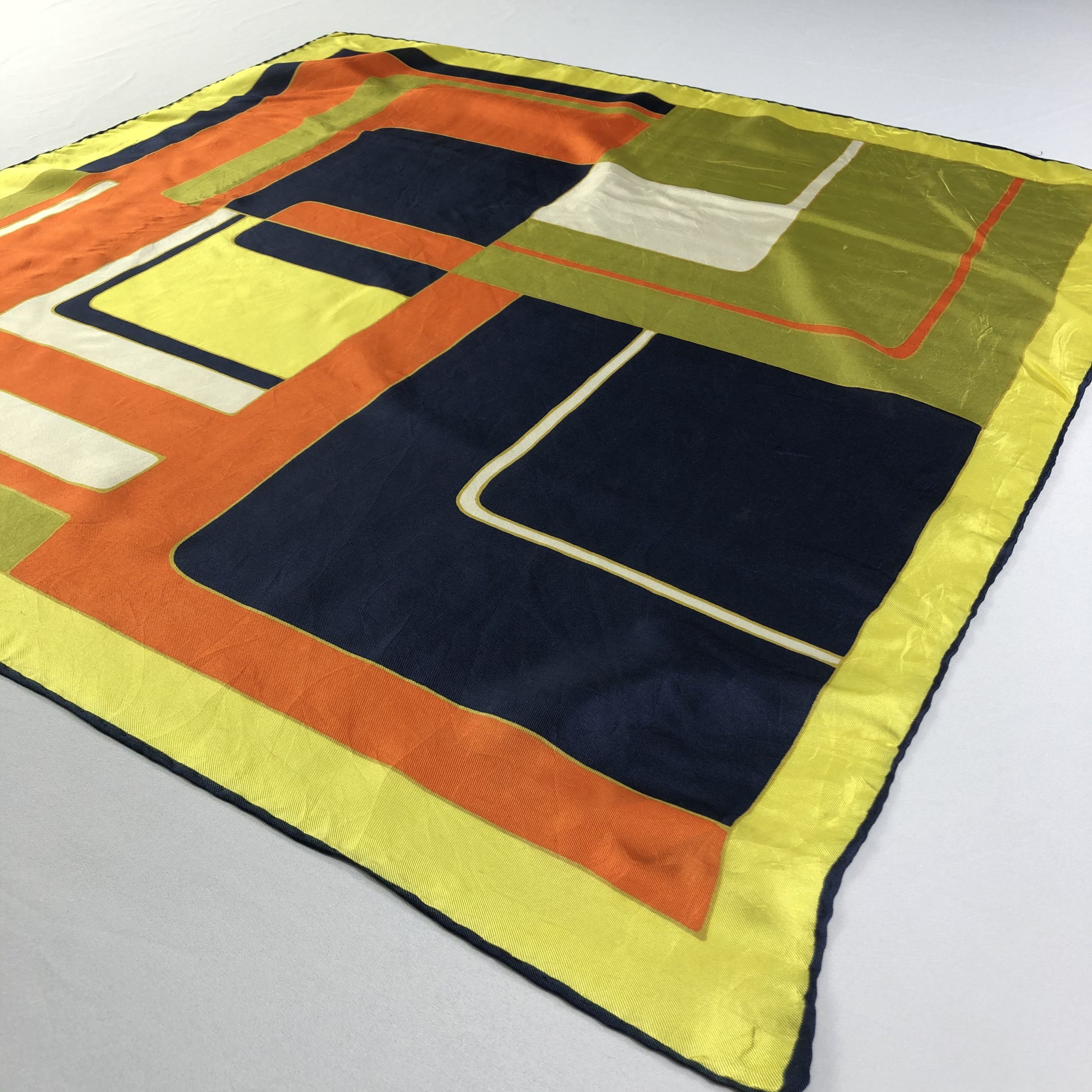 Vintage Vintage Silk Scarf Size ONE SIZE - 3 Thumbnail