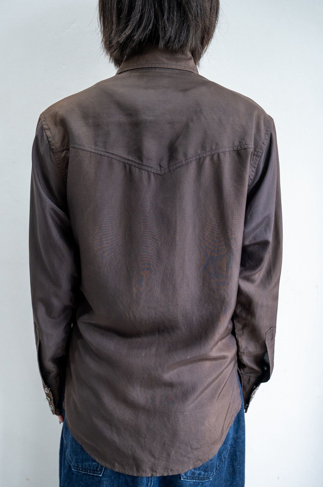 Gucci Gucci by Tom Ford SS1997 western silk shirt Size US S / EU 44-46 / 1 - 7 Thumbnail